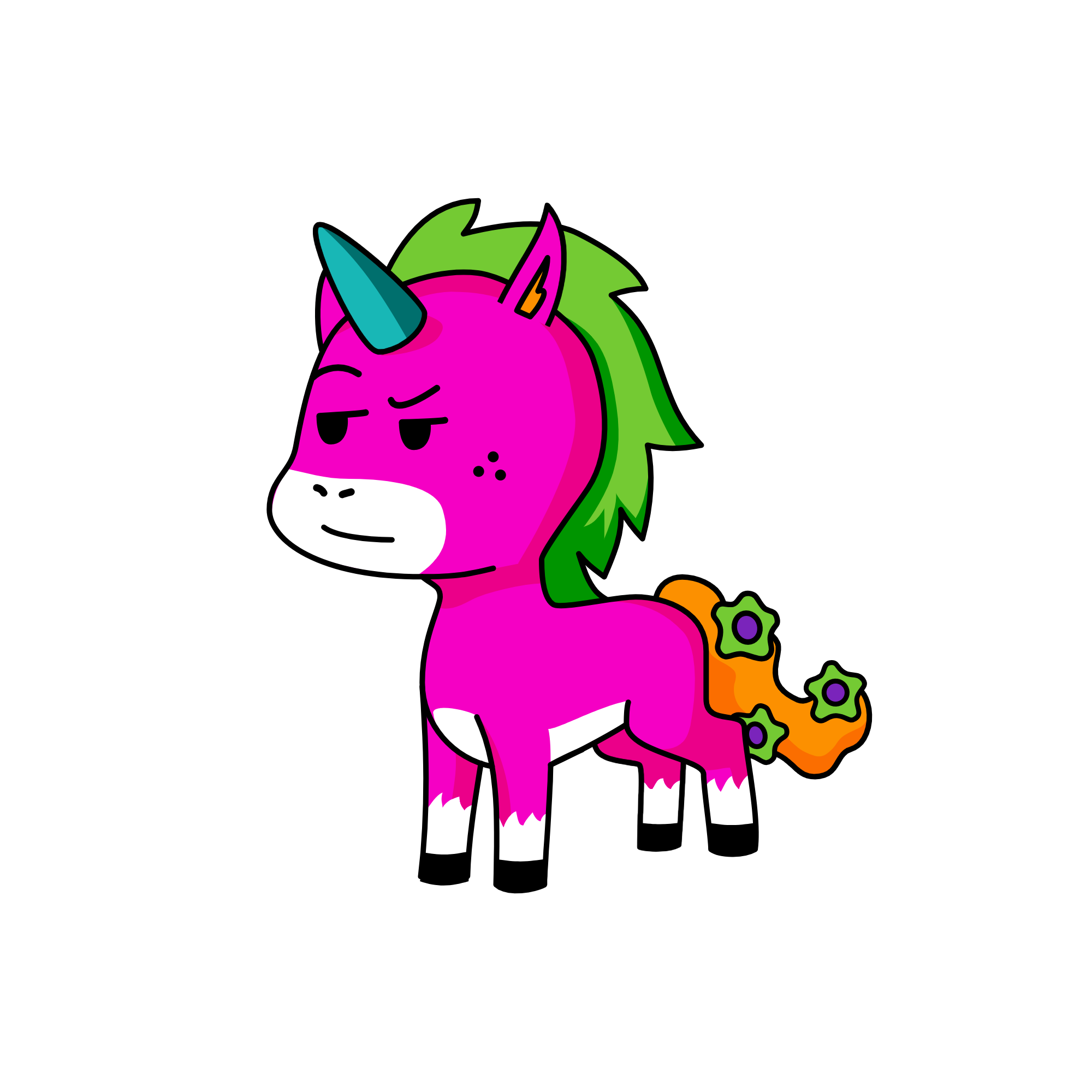 IM A CABBAGE , the unicorn