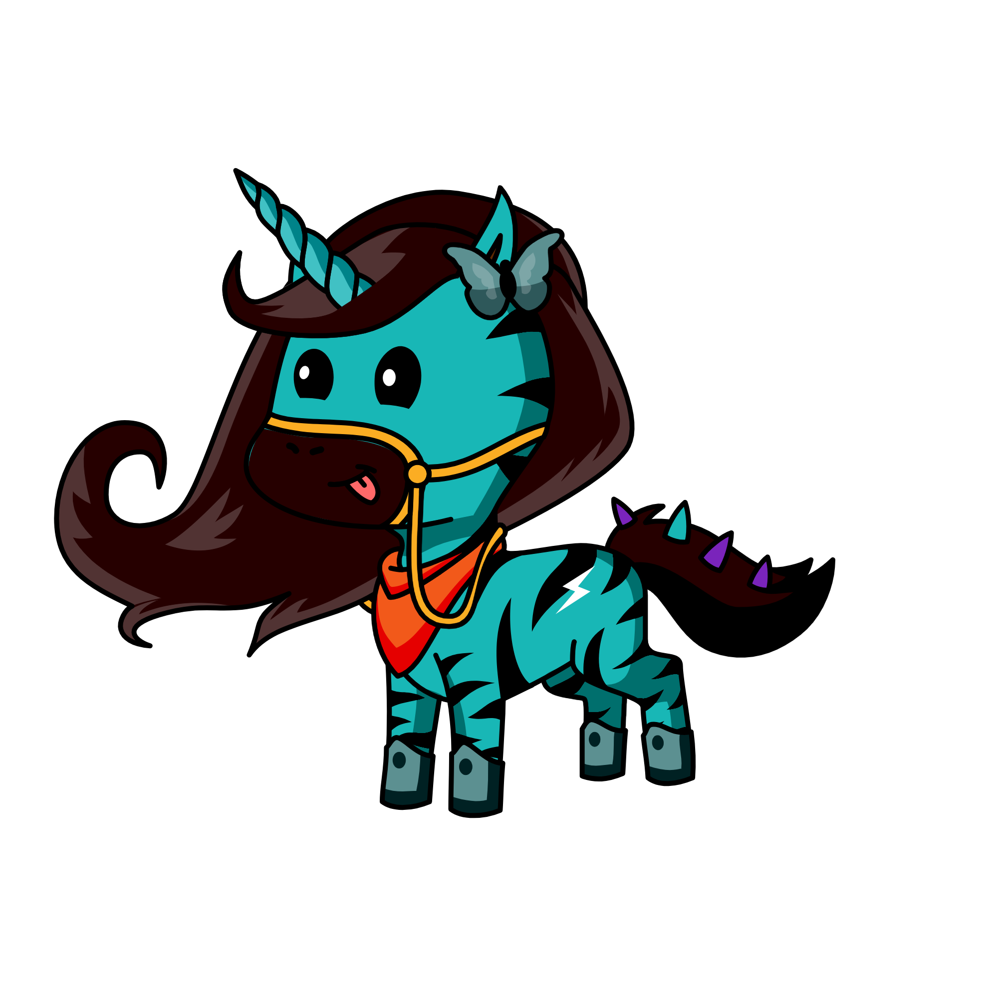 Czarna Gwiazda, the unicorn
