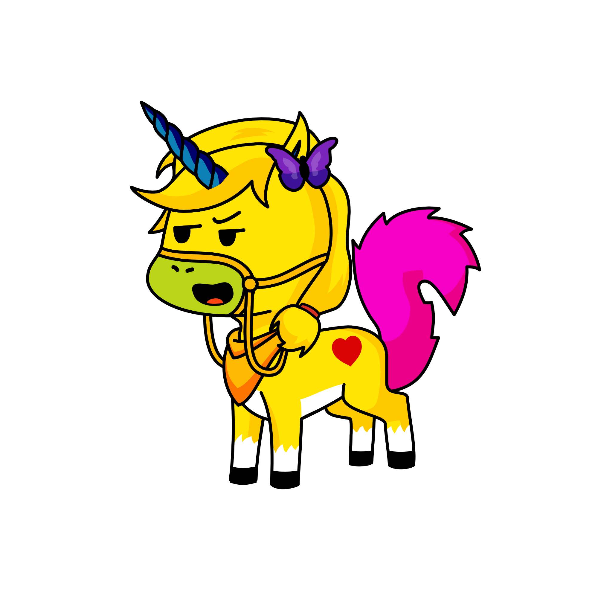 Rip Worm xd, the unicorn