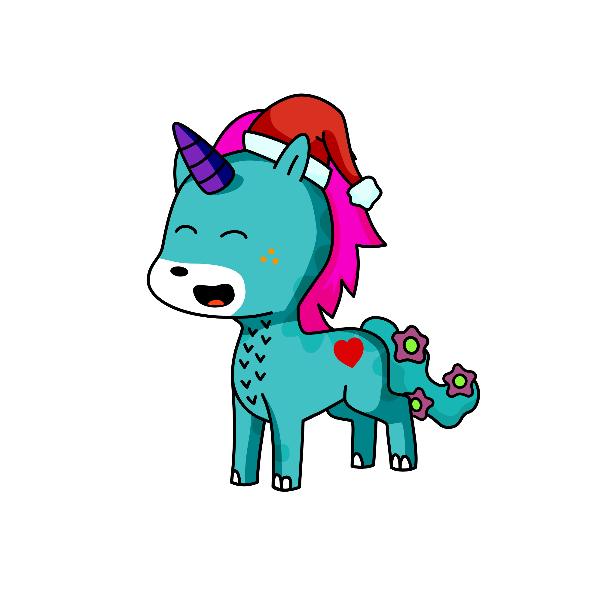 Sanla, the unicorn