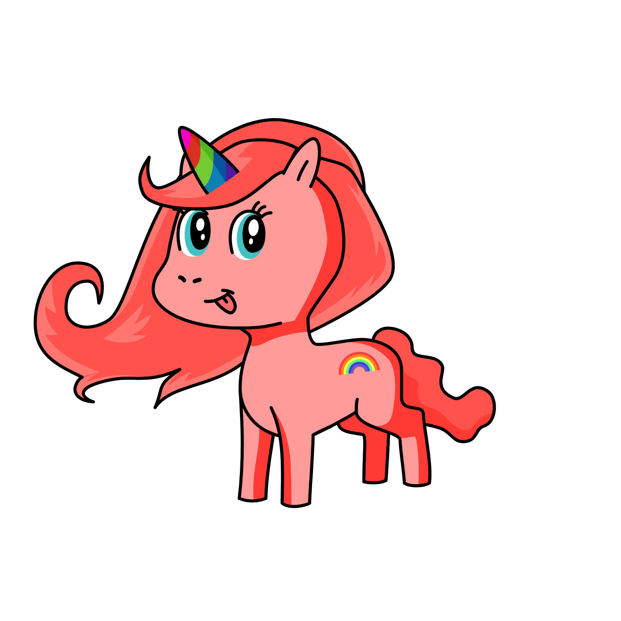 Pinkie Pie, the unicorn