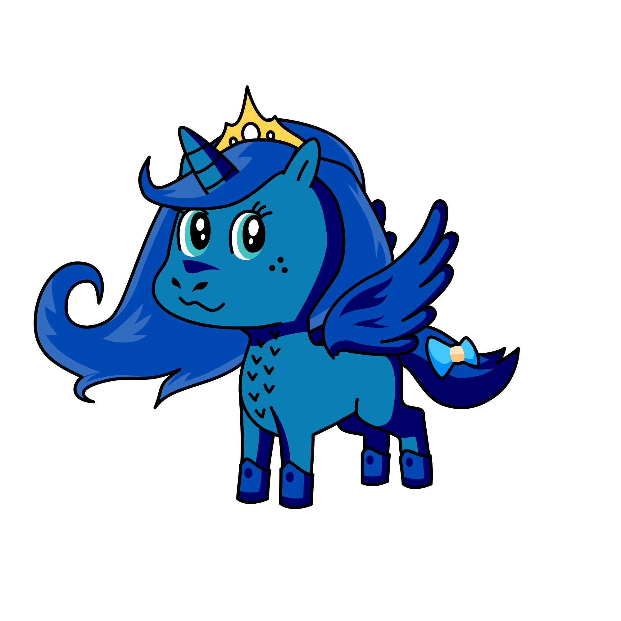 luna, the unicorn