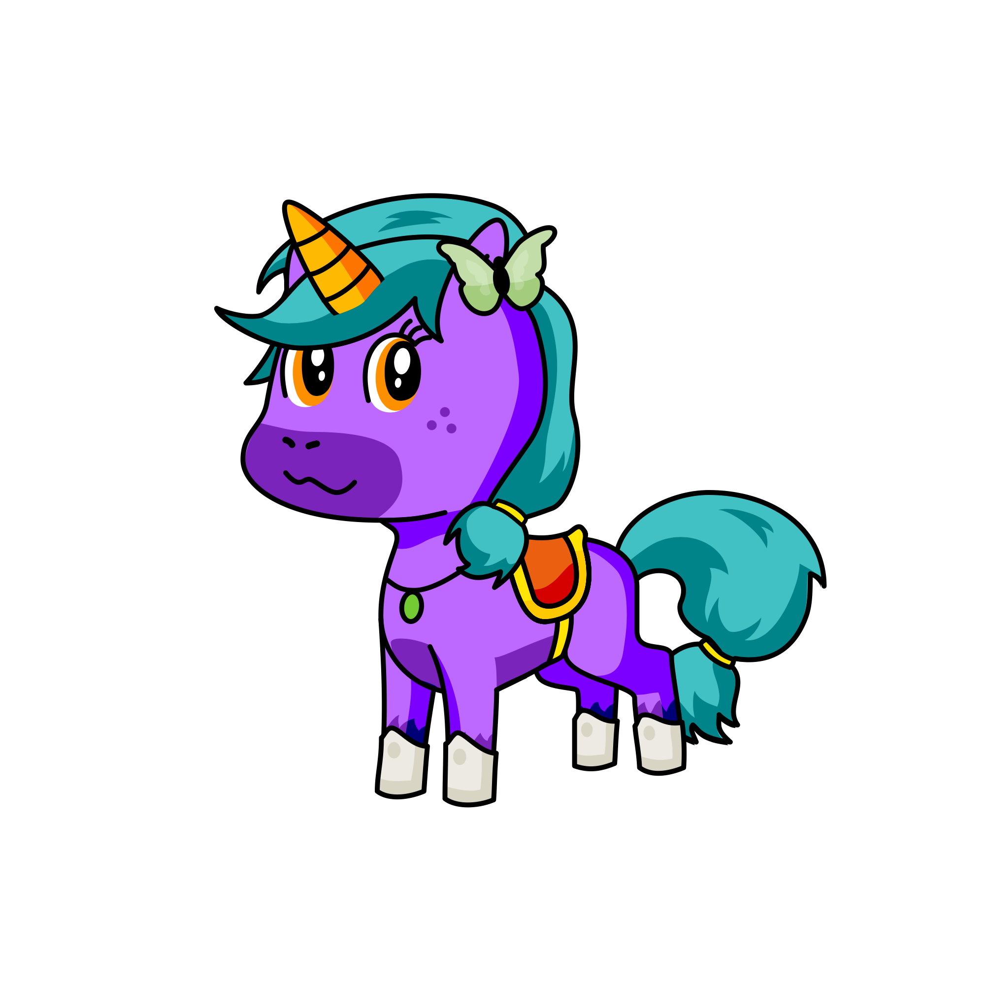 Kristal, the unicorn