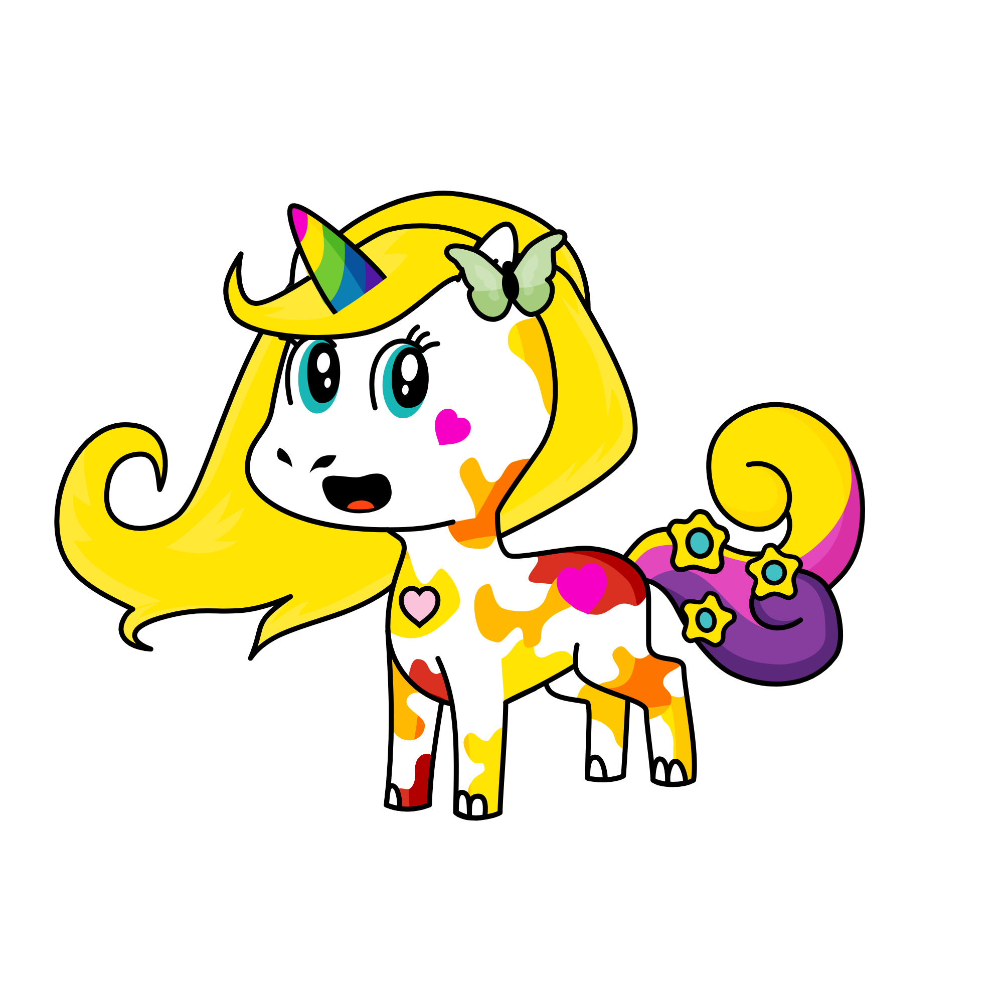 Snowey, the unicorn