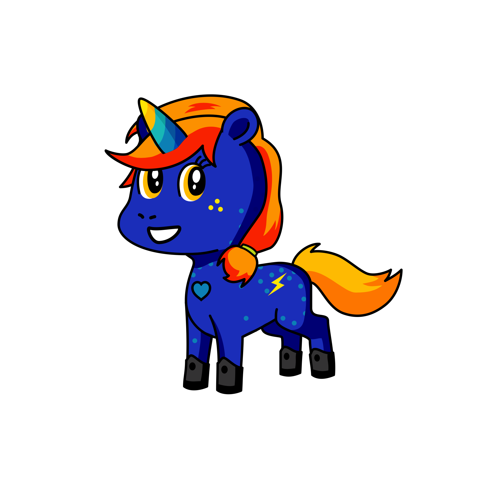 Mia Struck, the unicorn