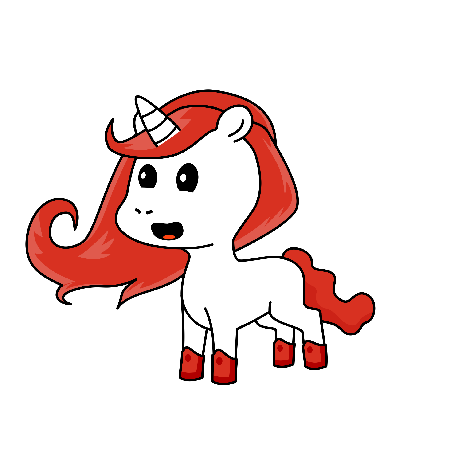 Rubapon, the unicorn