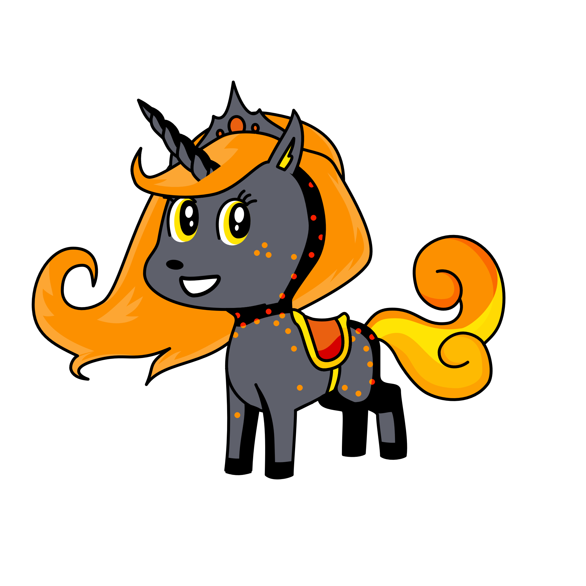 Hellfire, the unicorn