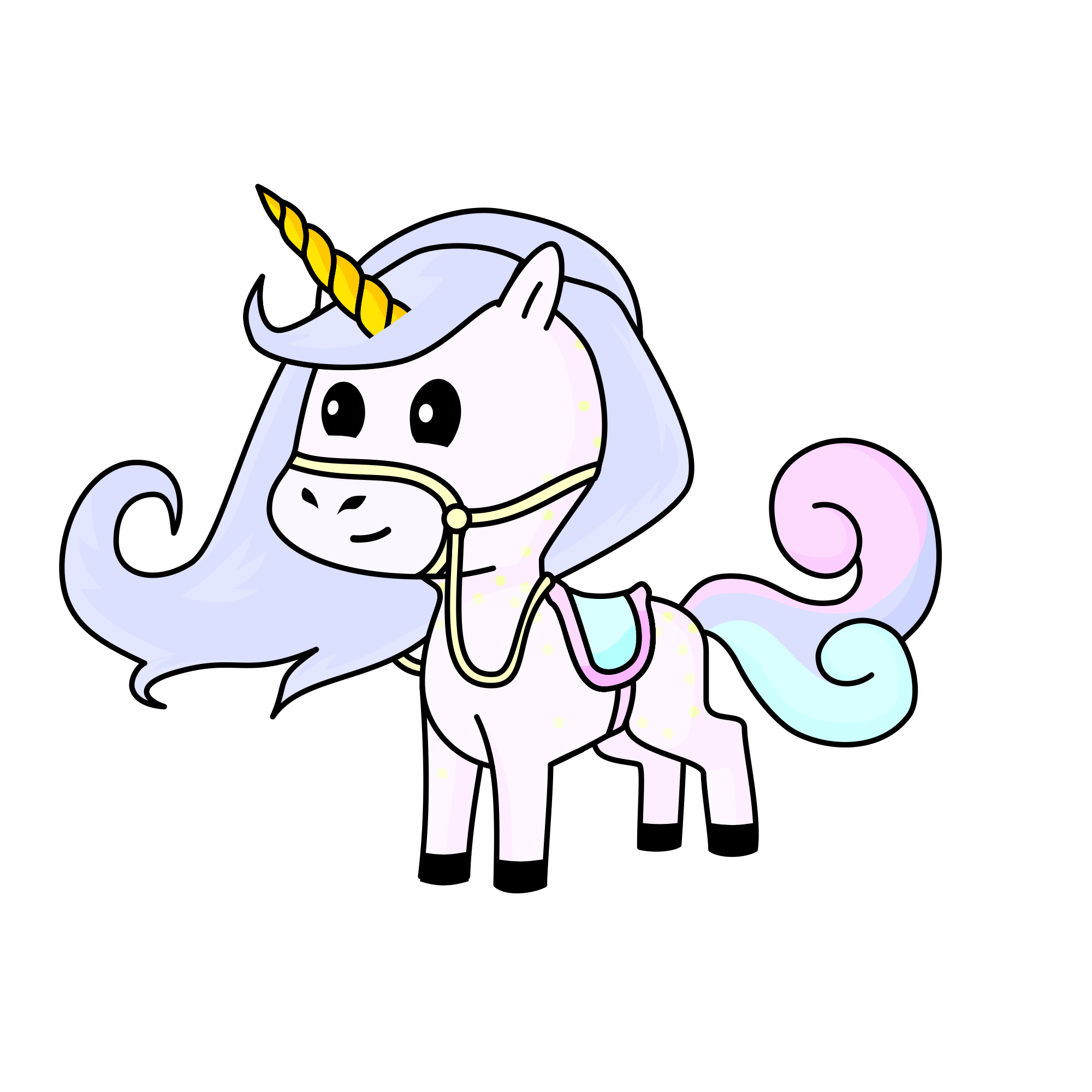 Moonlight, the unicorn