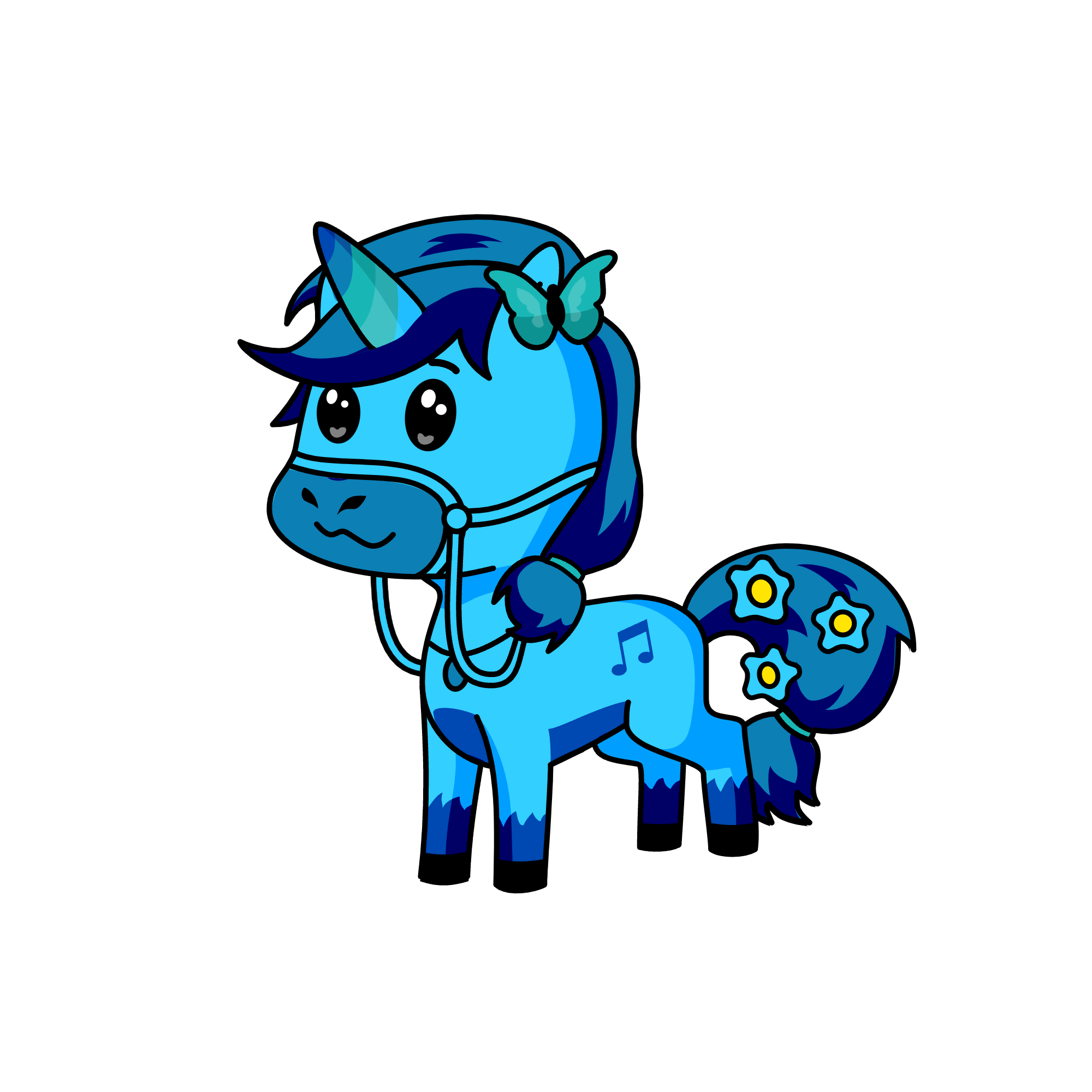 bluicorn, the unicorn