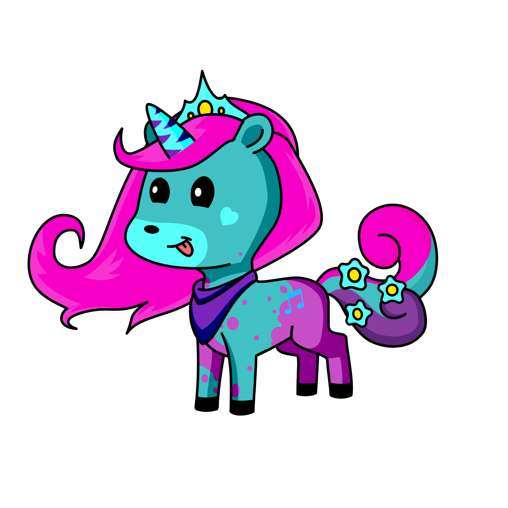 Splat, the unicorn