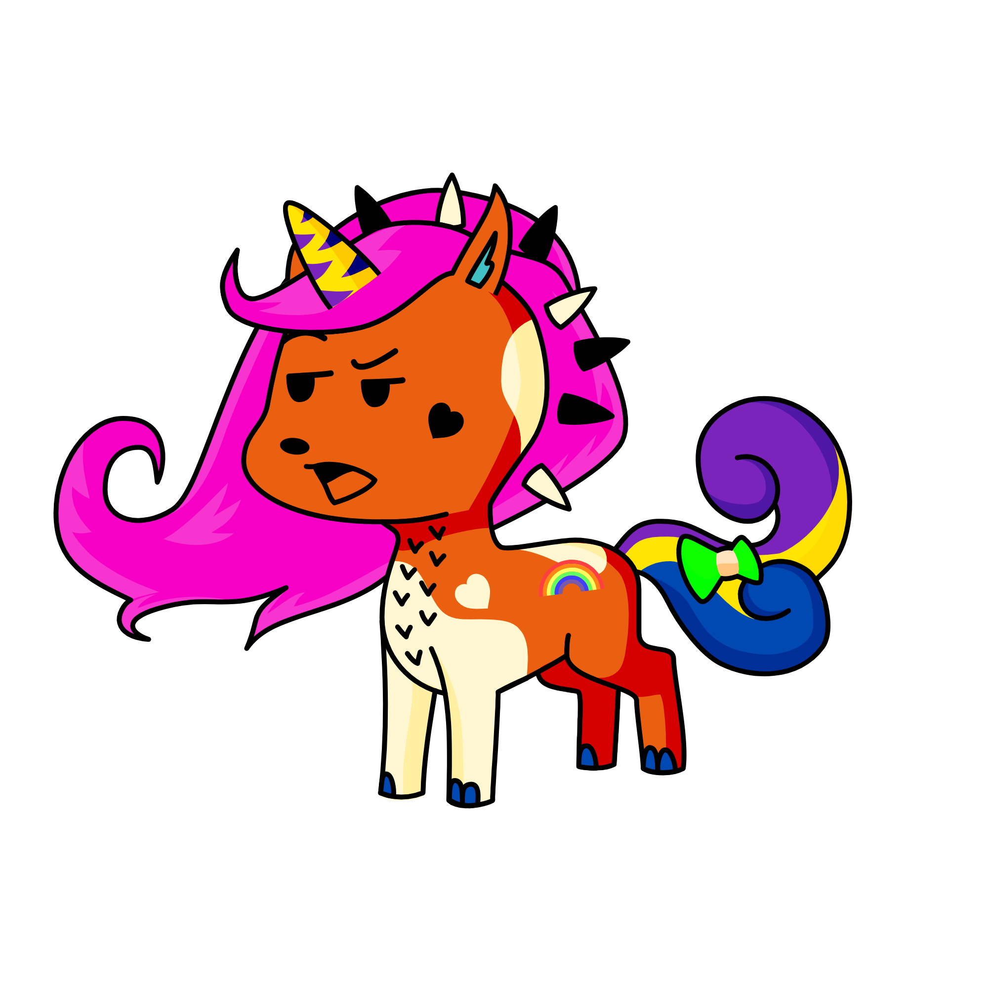 I'm Ghost, the unicorn