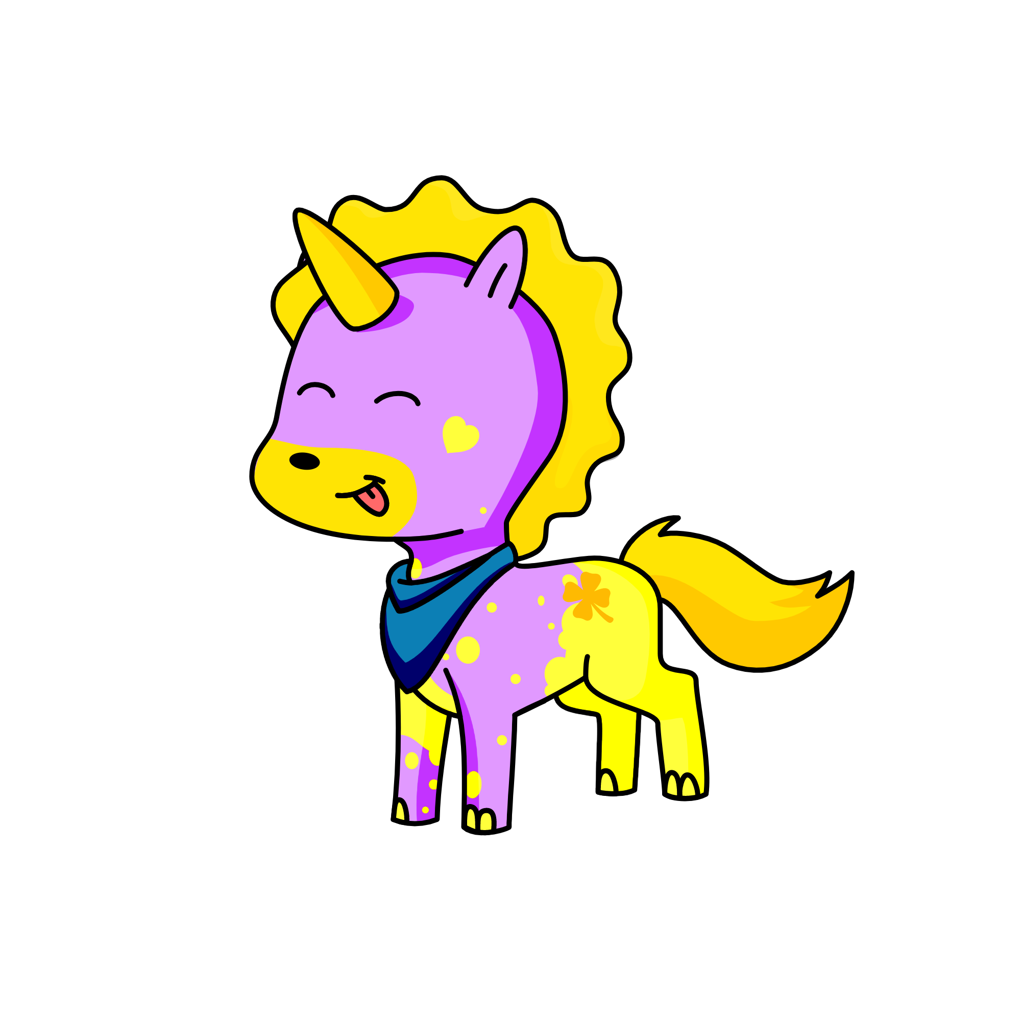 mime, the unicorn