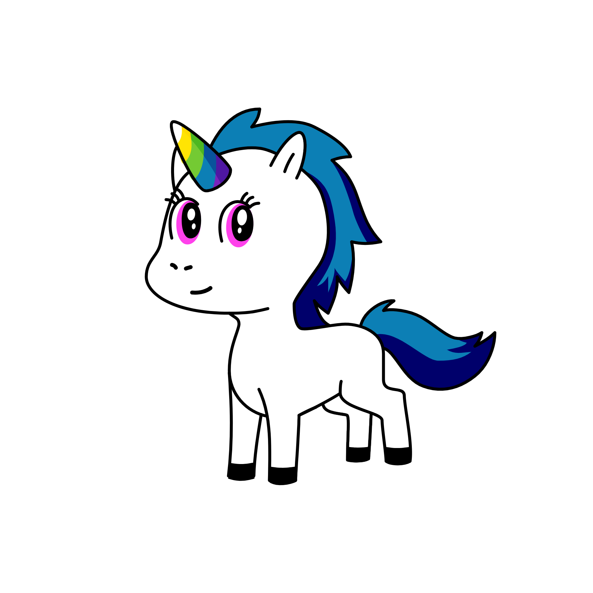 pen, the unicorn