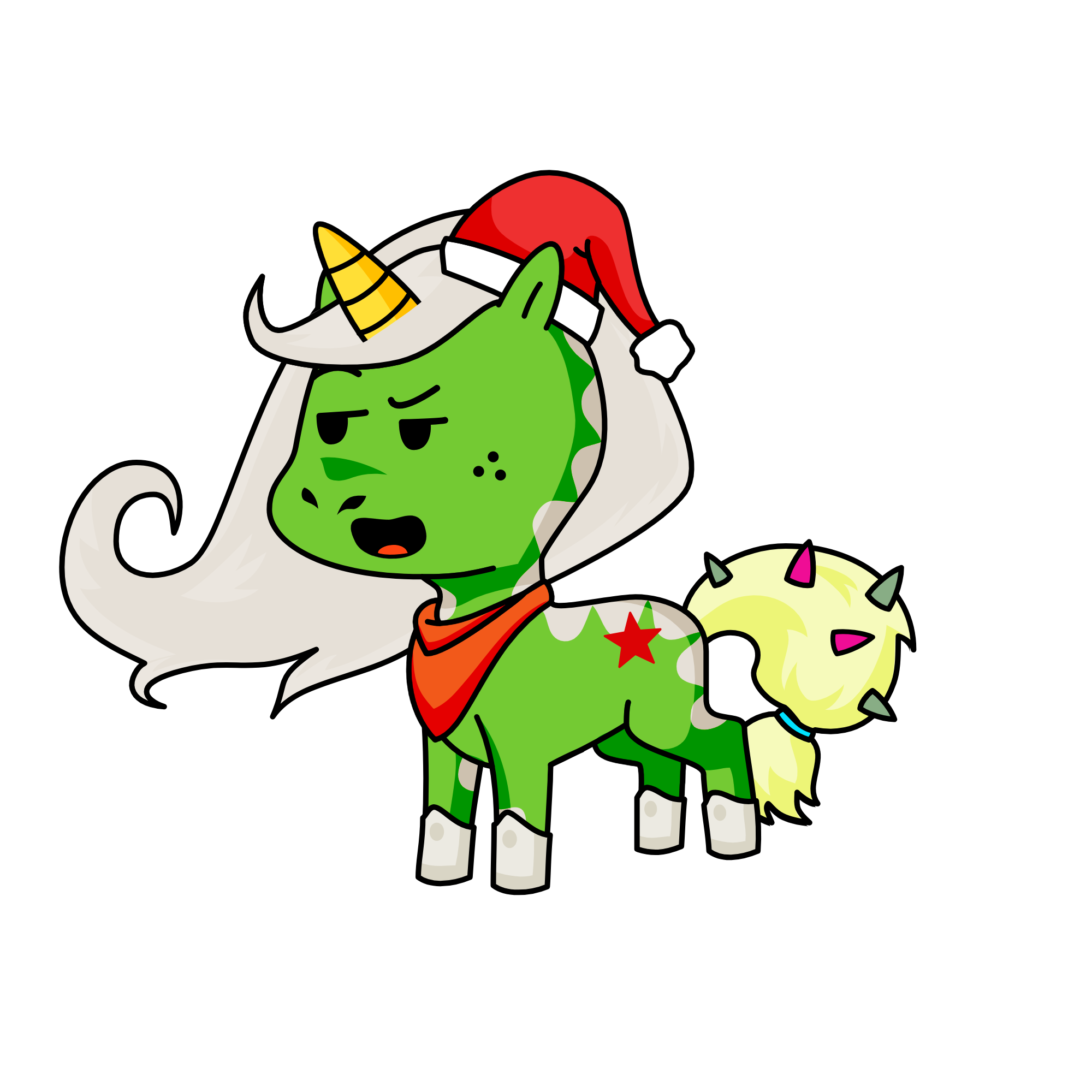 kaktüs nonchalant, the unicorn