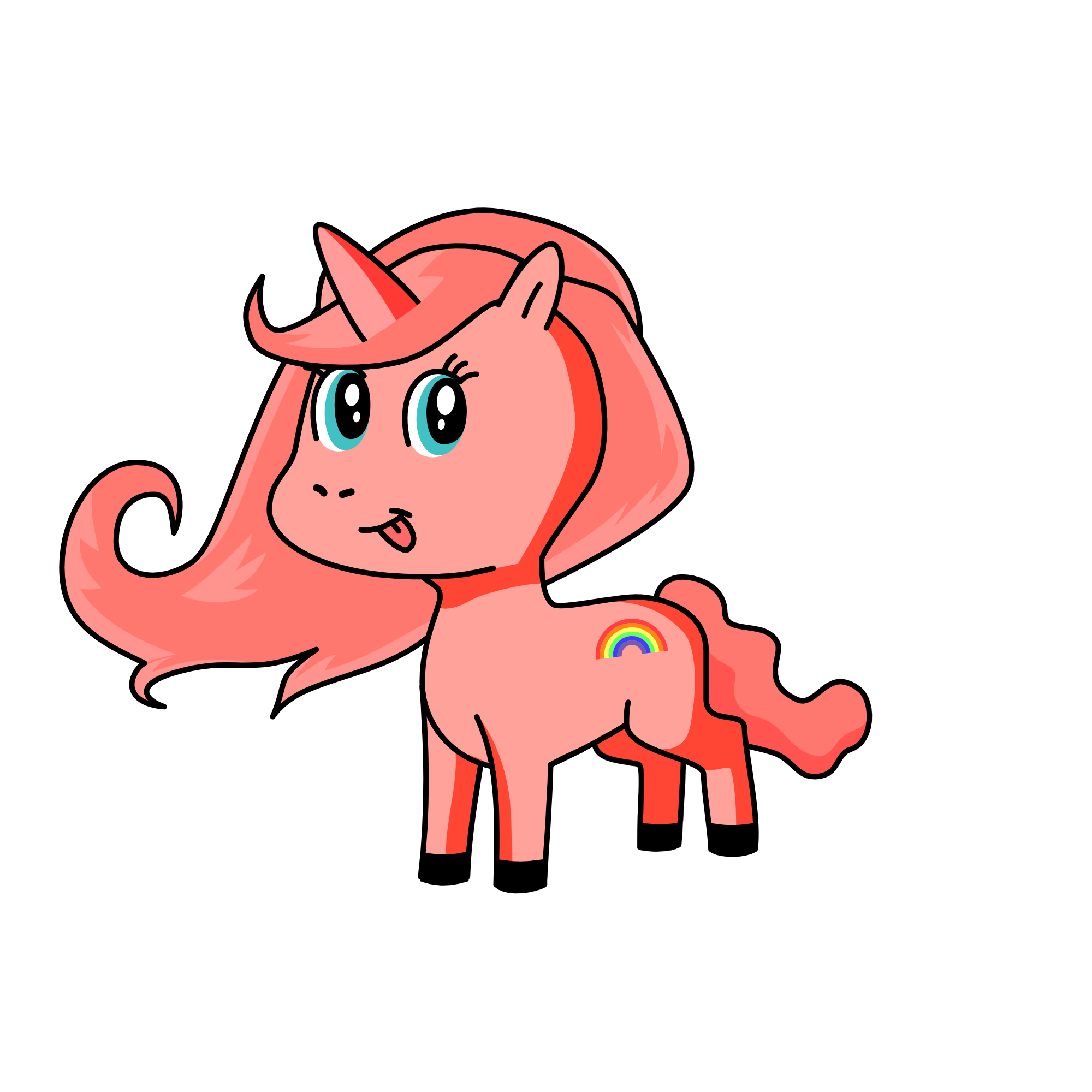Pinkie Pie, the unicorn