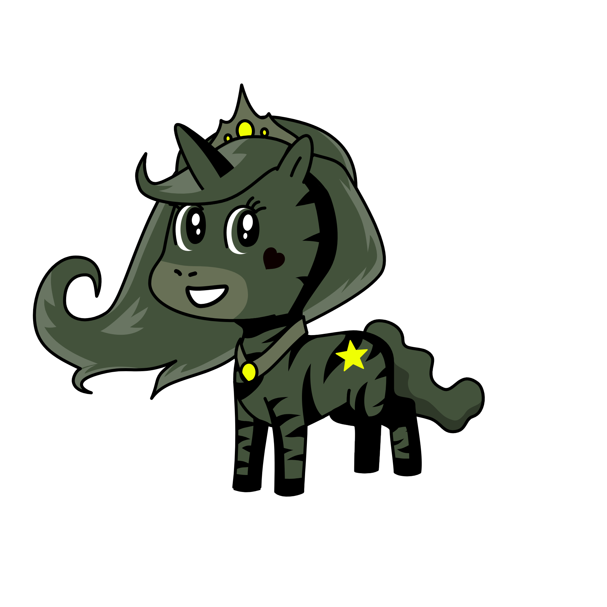 Luna, the unicorn