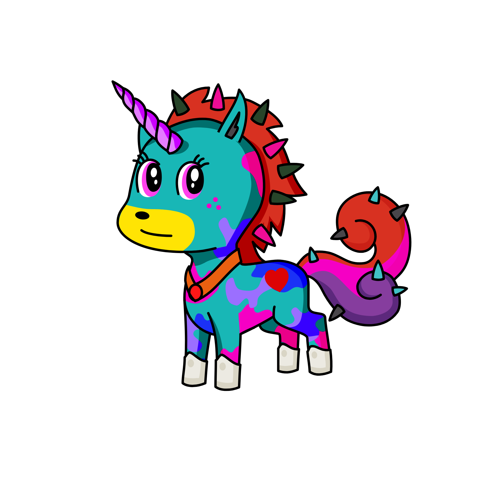 Magical Spots, the unicorn