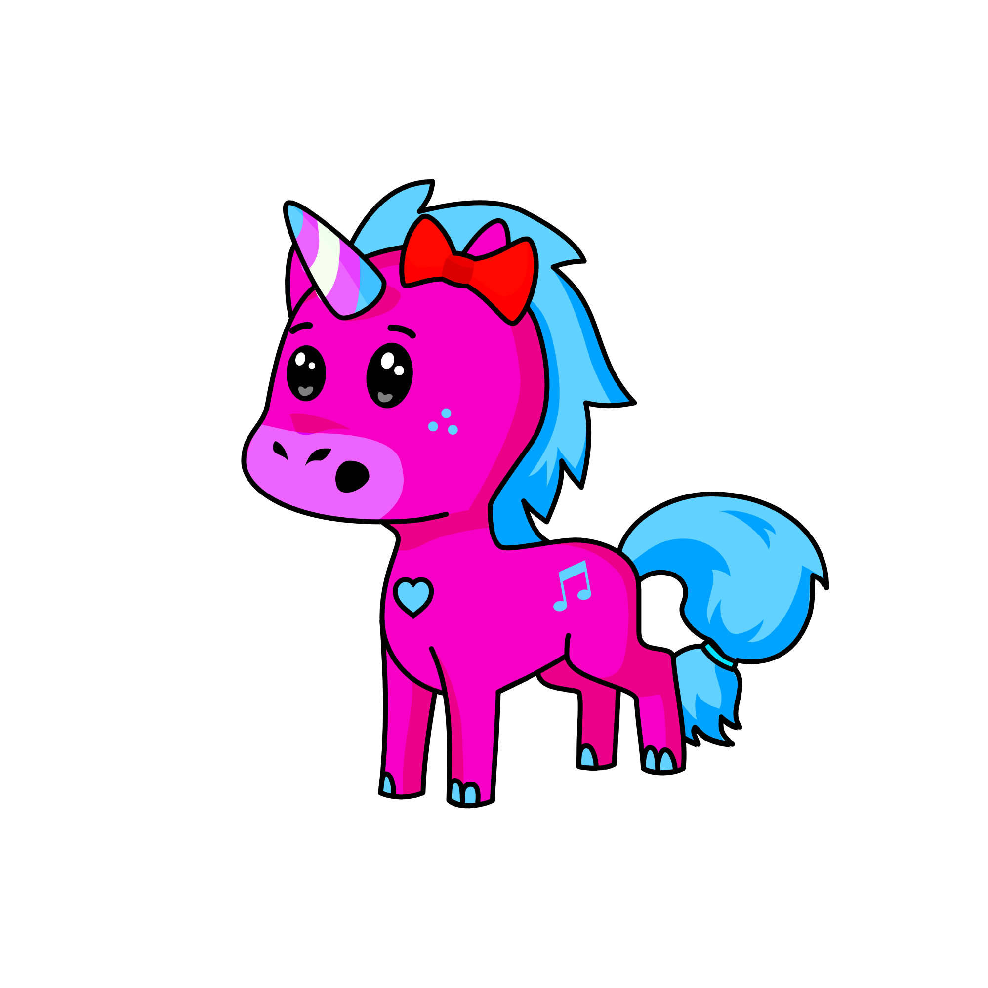 Brighticorn, the unicorn