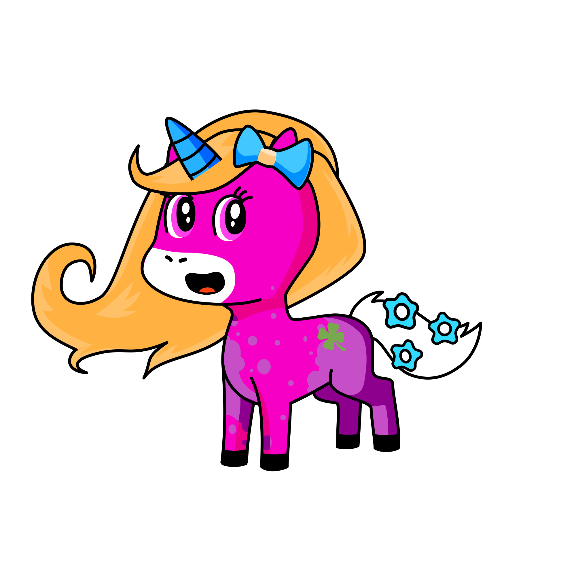 Petal, the unicorn