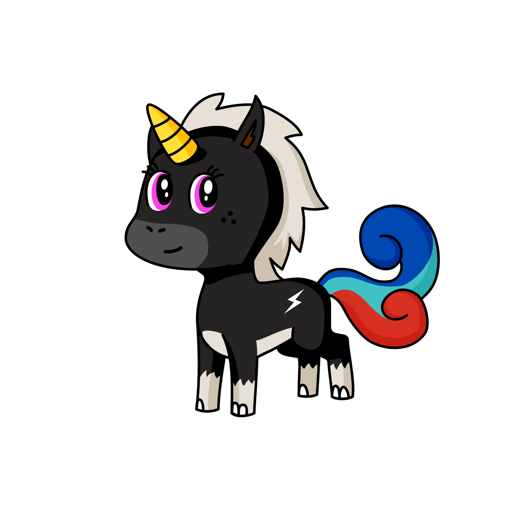 Furry, the unicorn