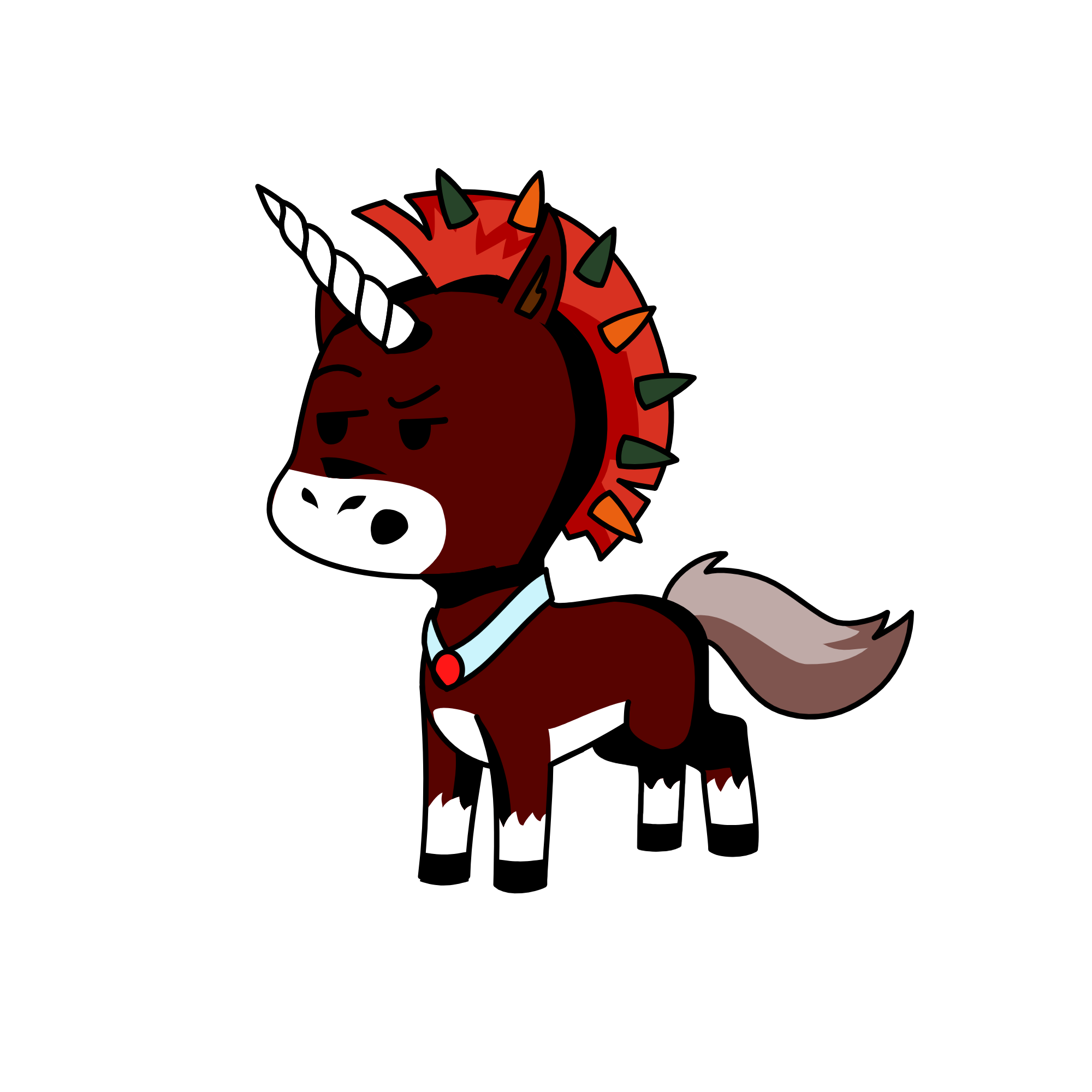 Mr. Peabody, the unicorn