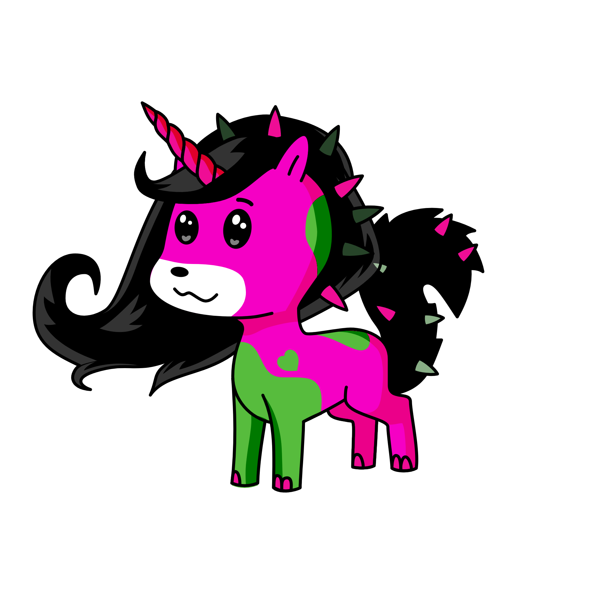 twin, the unicorn