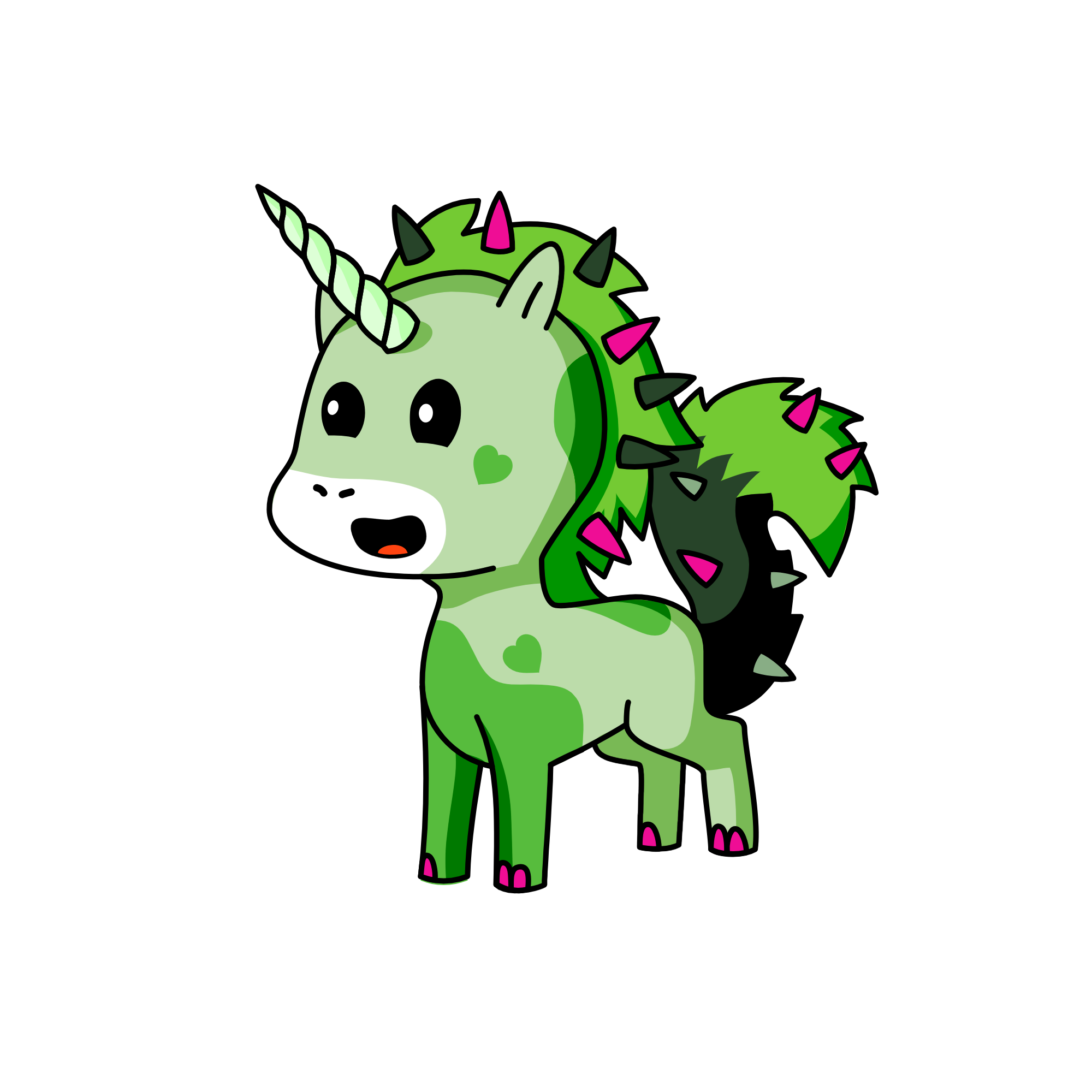 spike, the unicorn