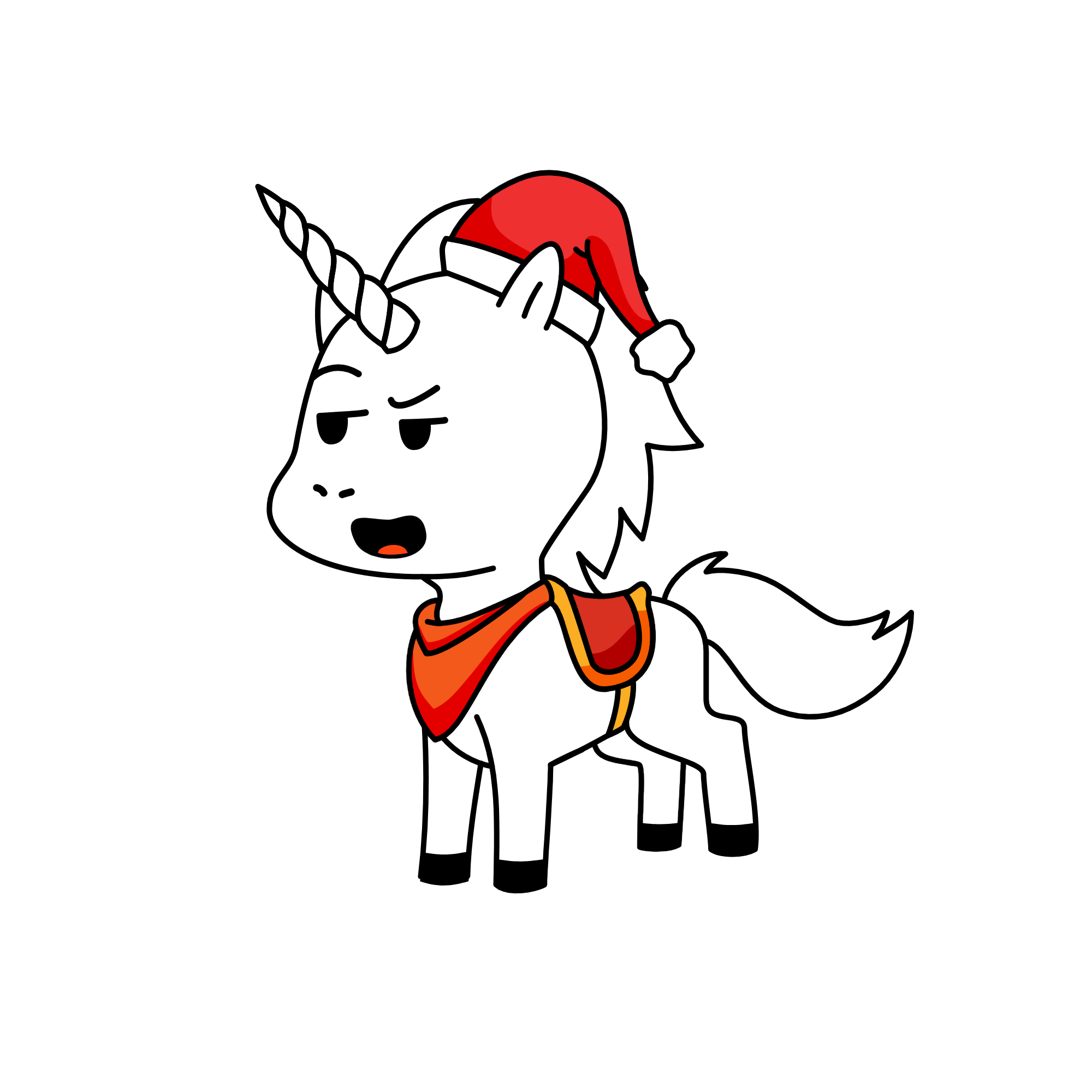 santas uni, the unicorn