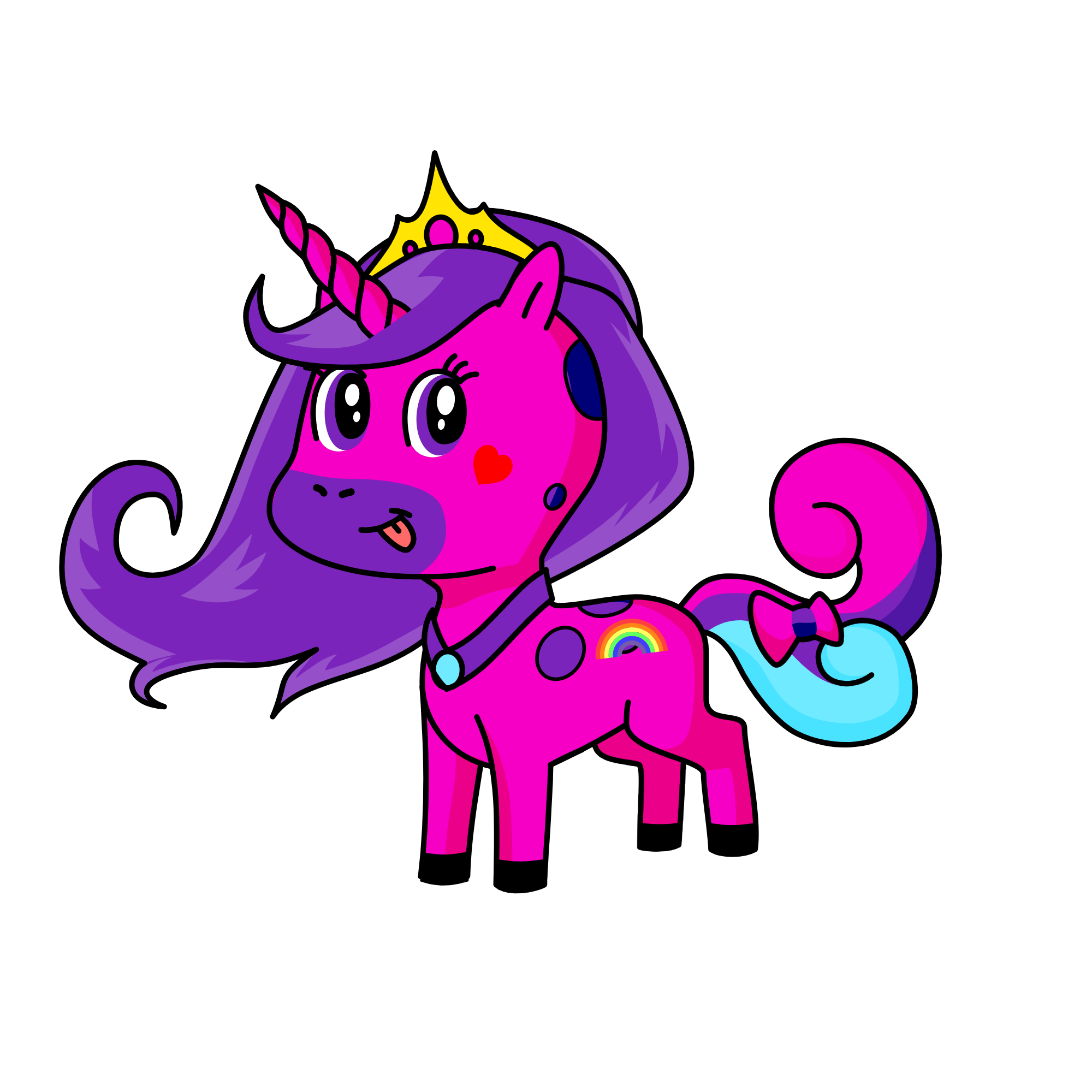 Milly, the unicorn