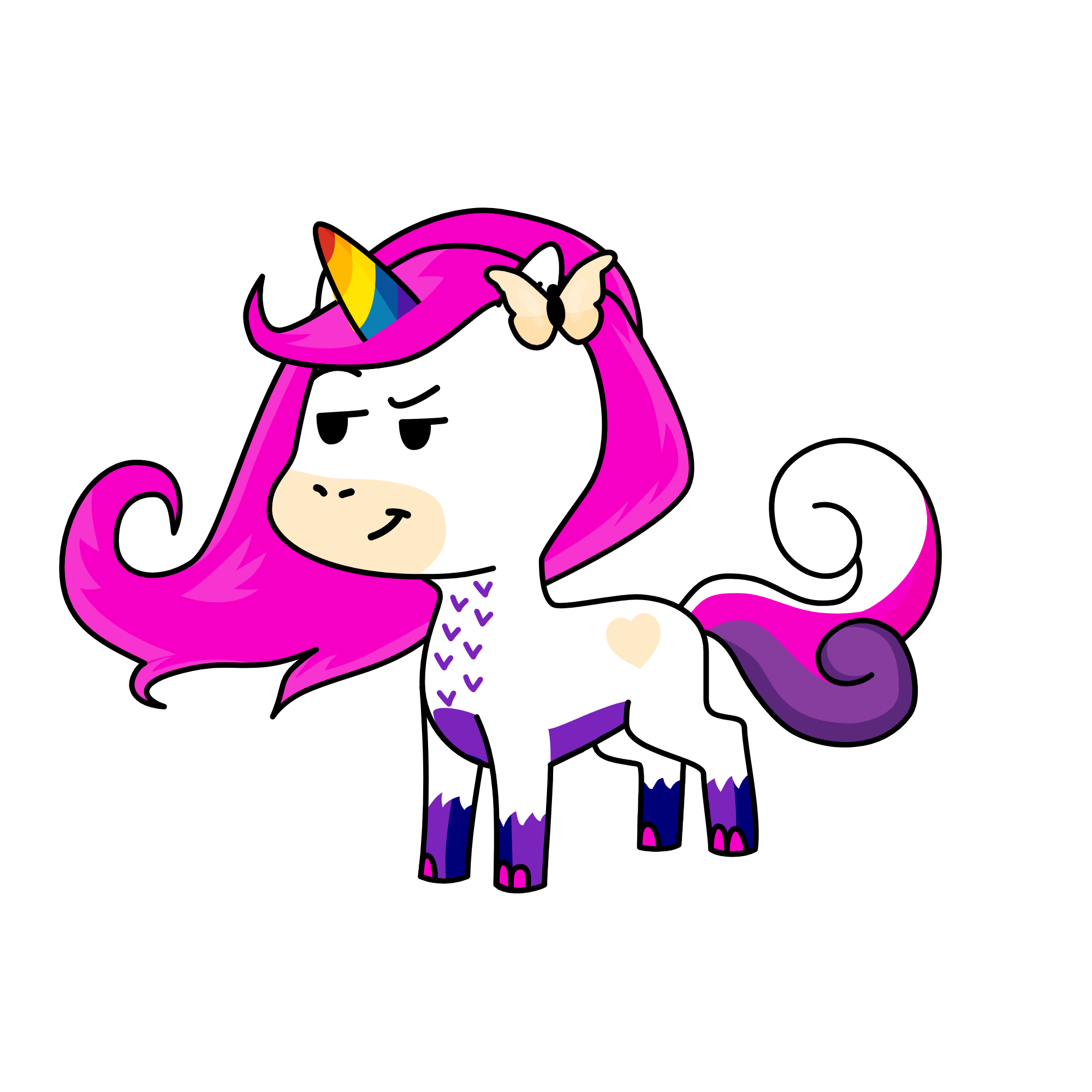 volcano, the unicorn