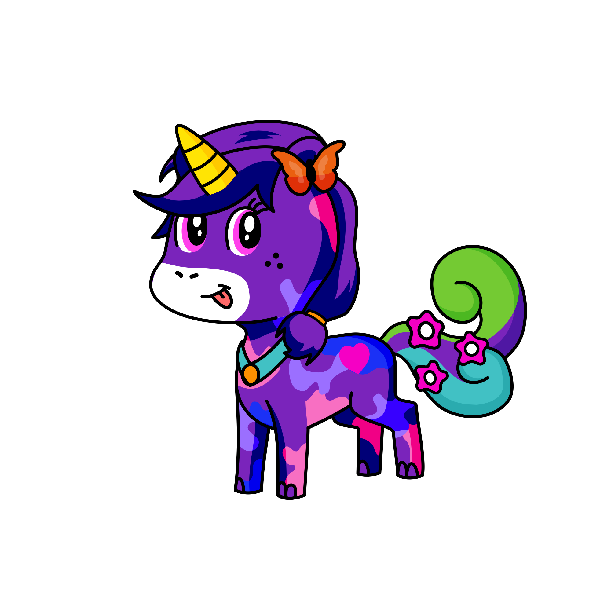 Ini, the unicorn