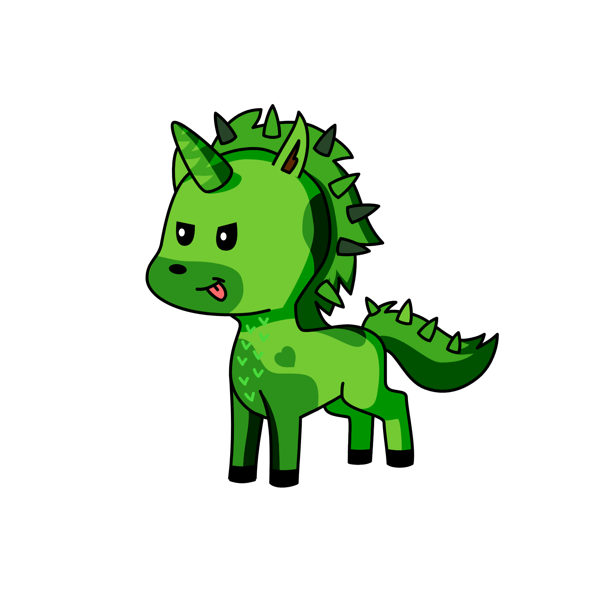 Cactus, the unicorn