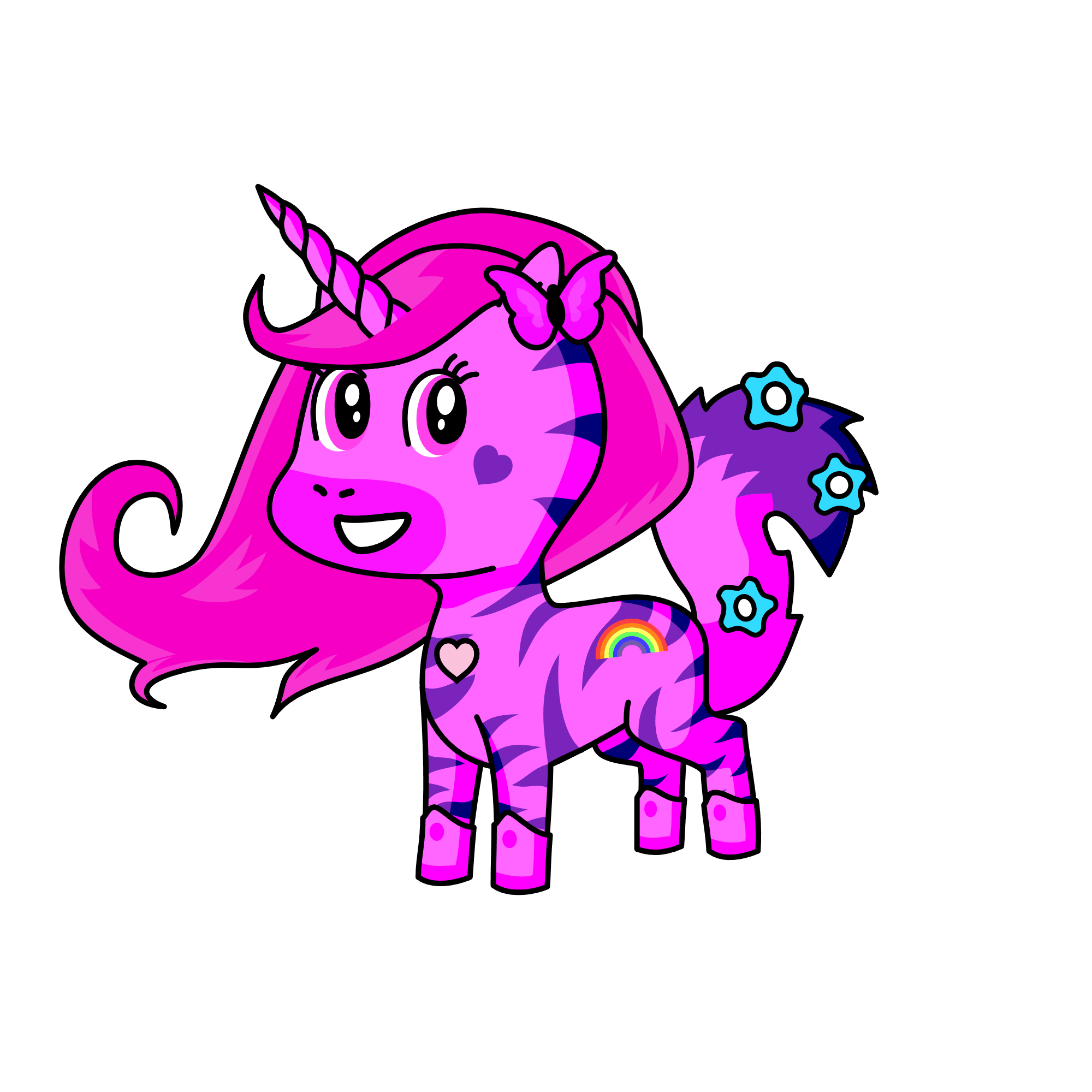 Cinderella , the unicorn