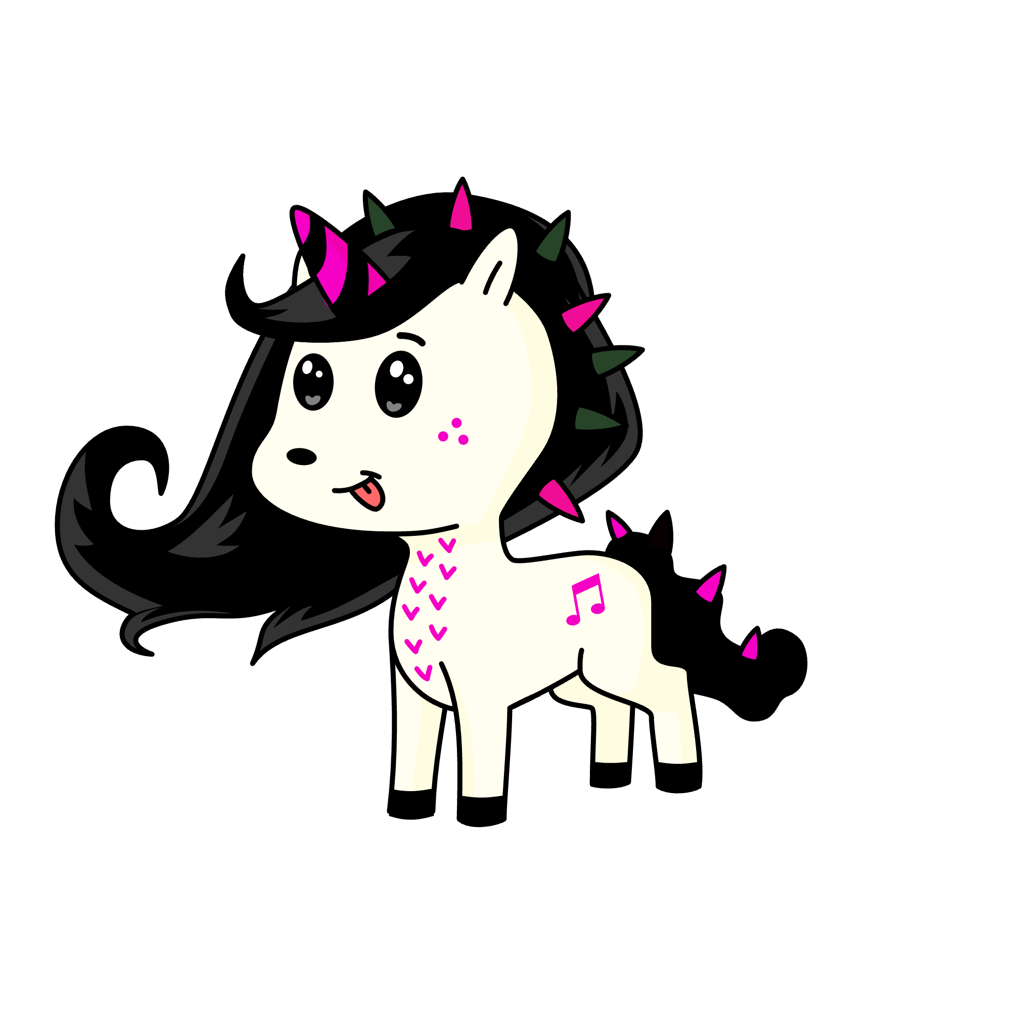 Angie<3, the unicorn