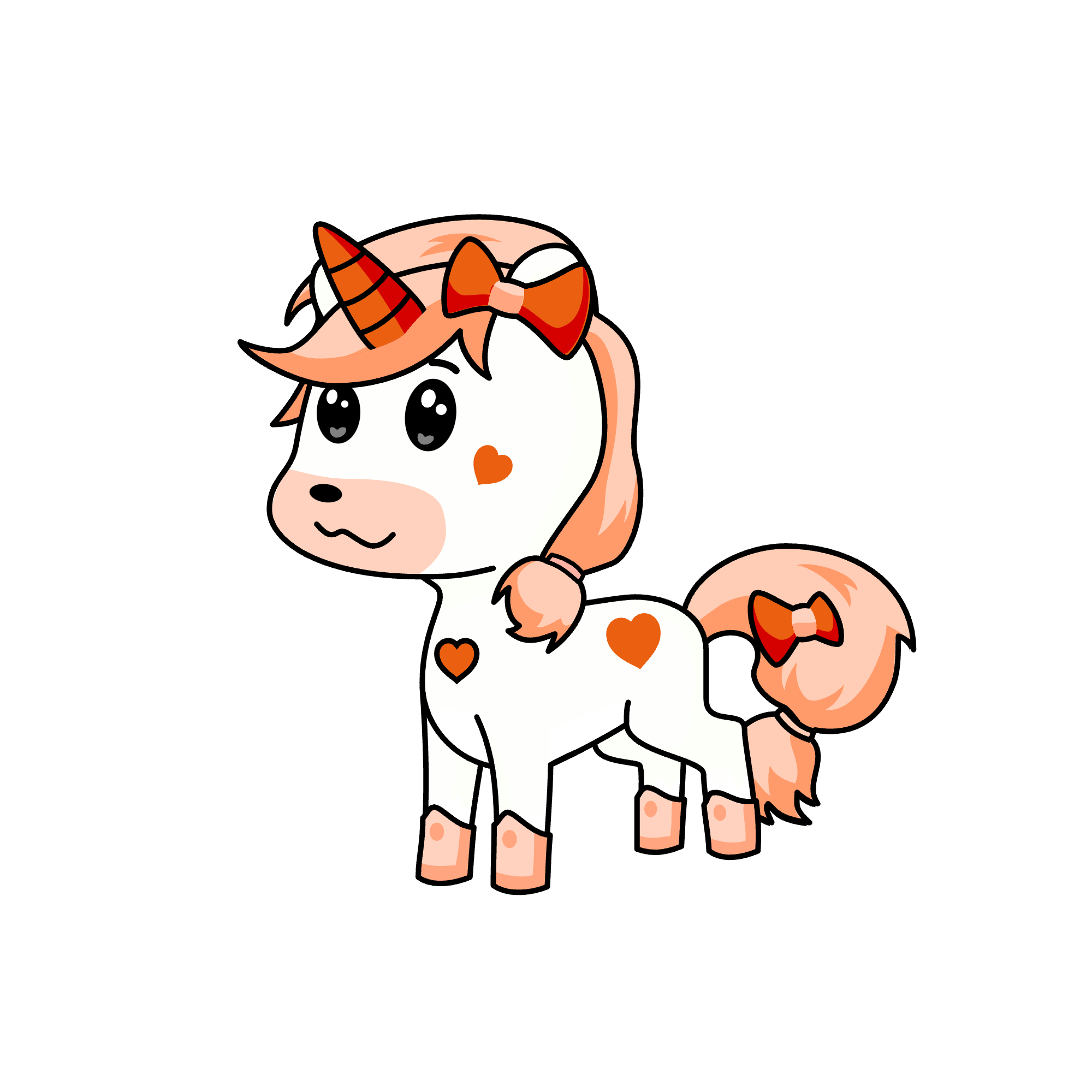 baby valentine, the unicorn