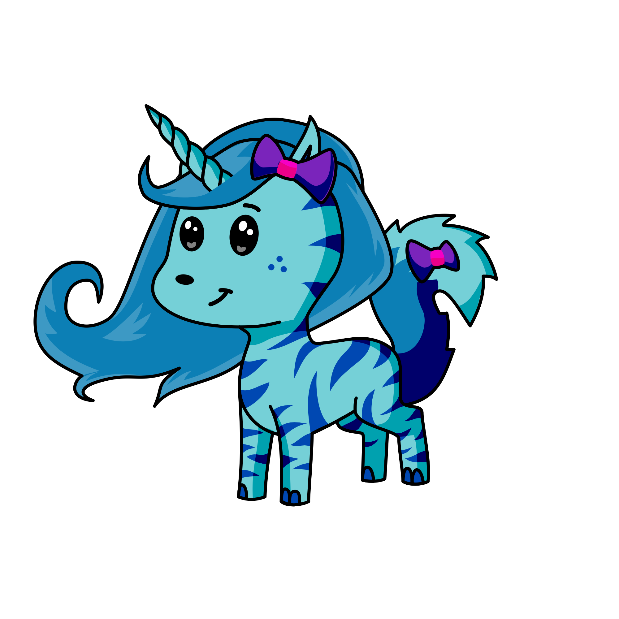 Wollie, the unicorn