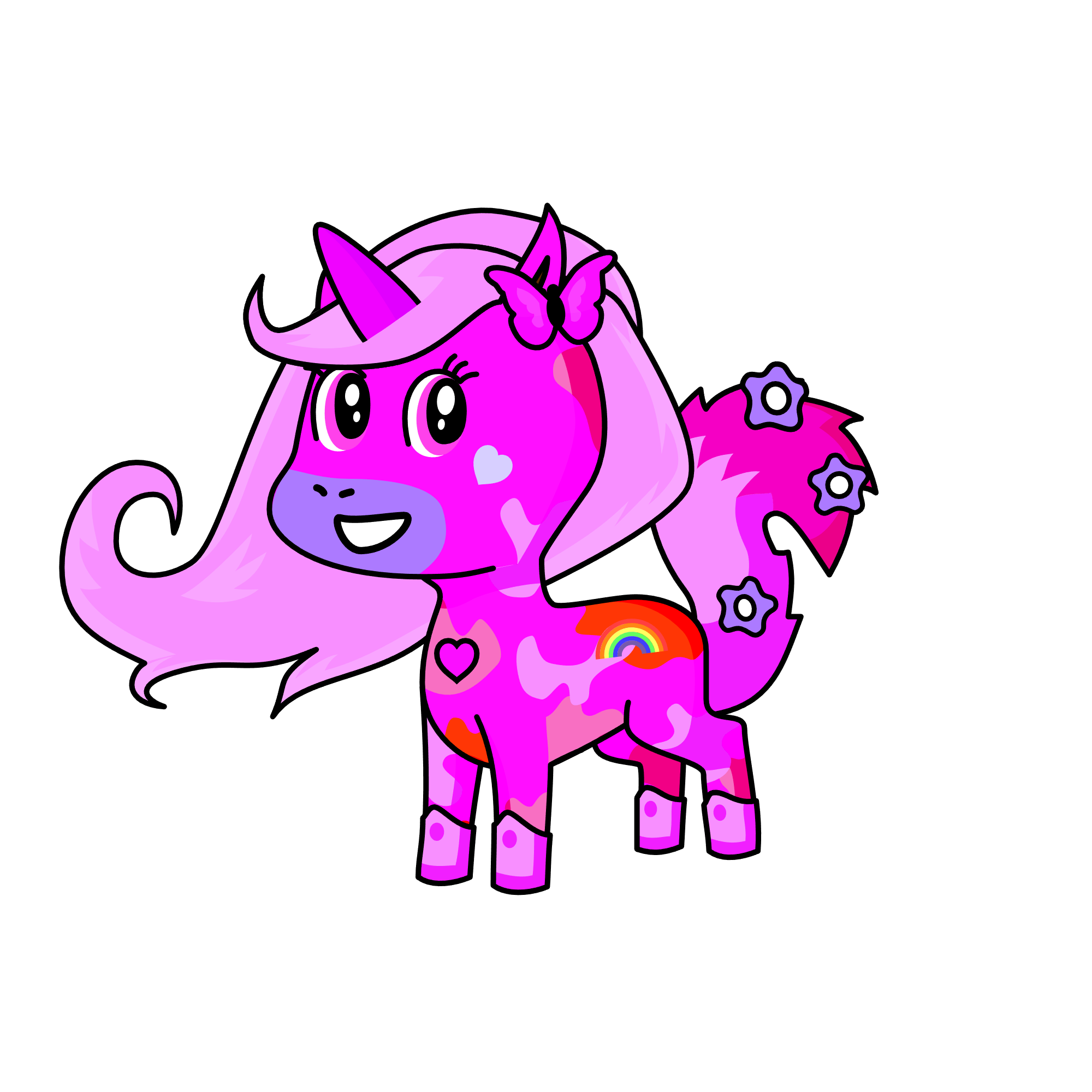 Elsa, the unicorn