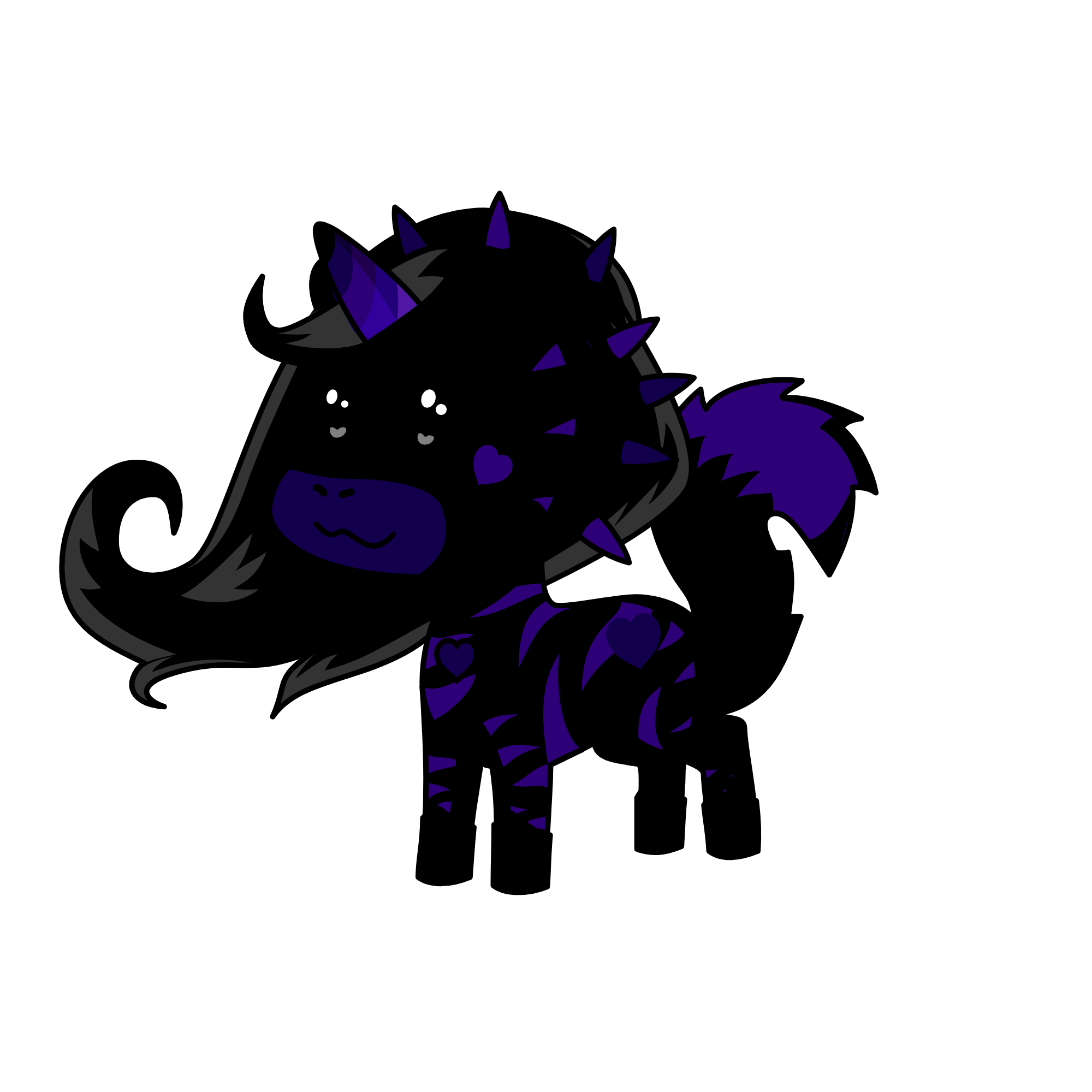 dark, the unicorn