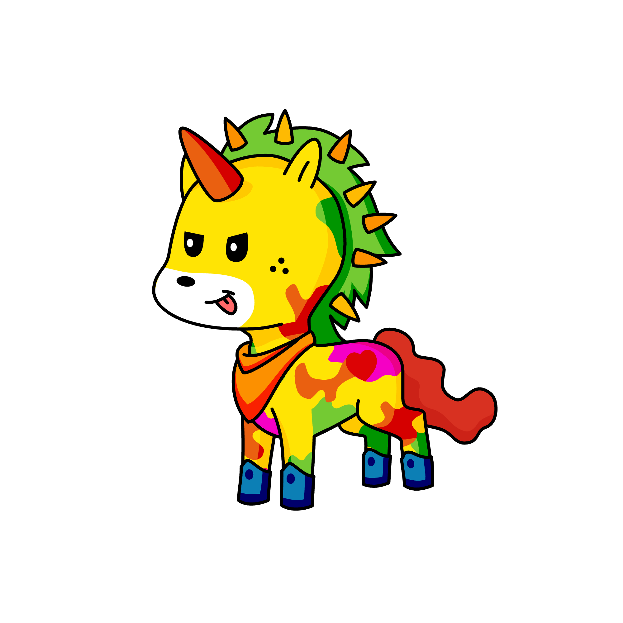 Club toons fun 🤡🎈🪅🎉🎊, the unicorn