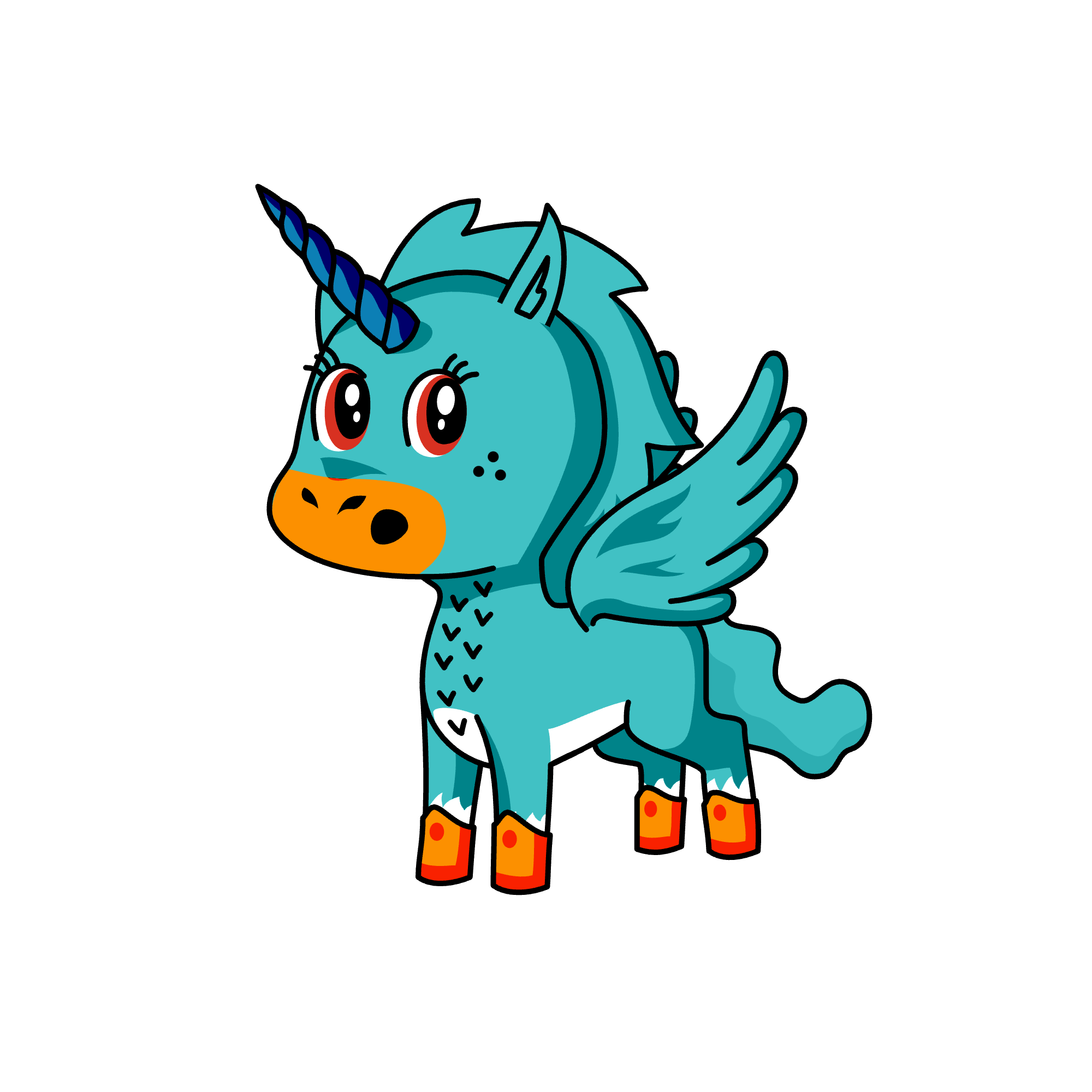 Birdy , the unicorn