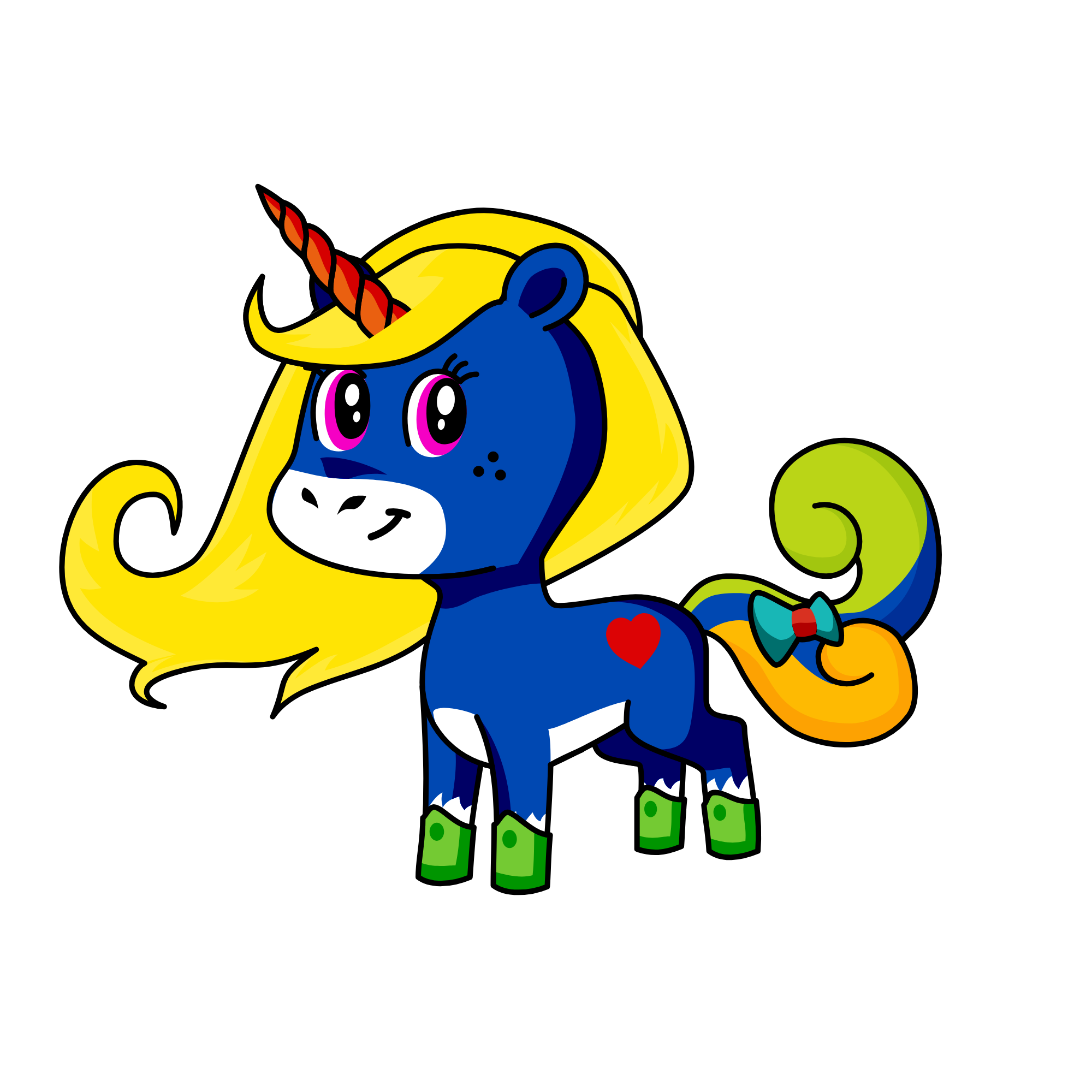 Mya Moofusvuel, the unicorn