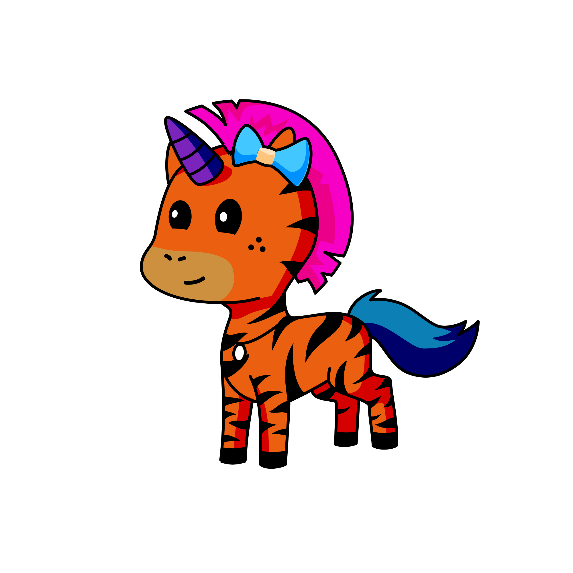 Mummy, the unicorn