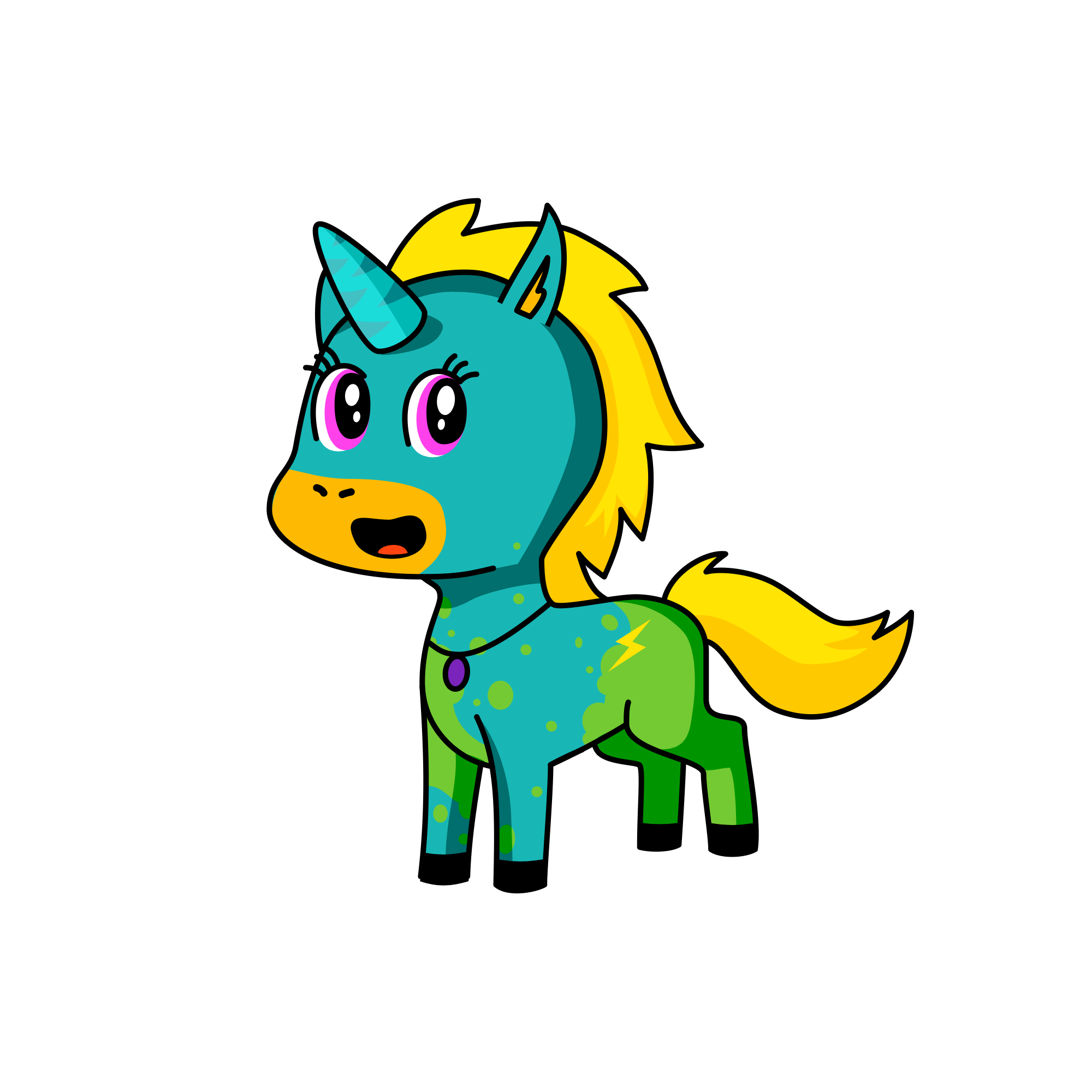 Ailidh, the unicorn