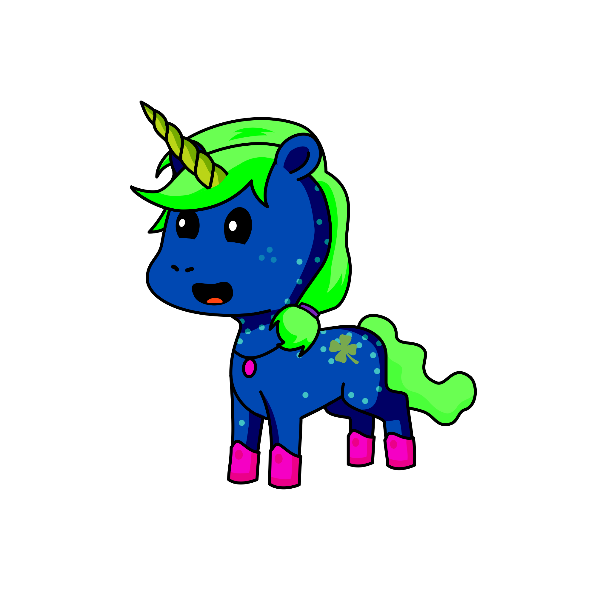 Leaf, the unicorn