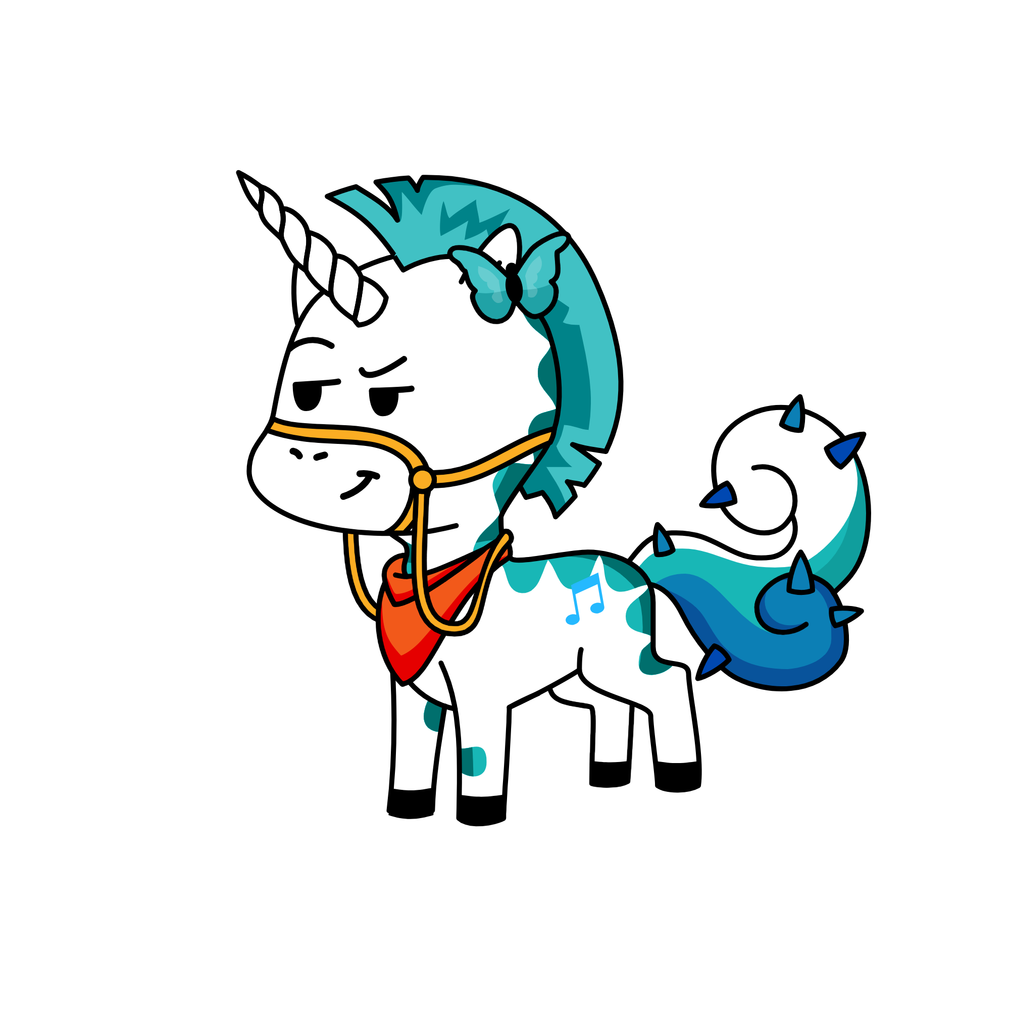 Jolaylay Slayslay Angelaylay, the unicorn