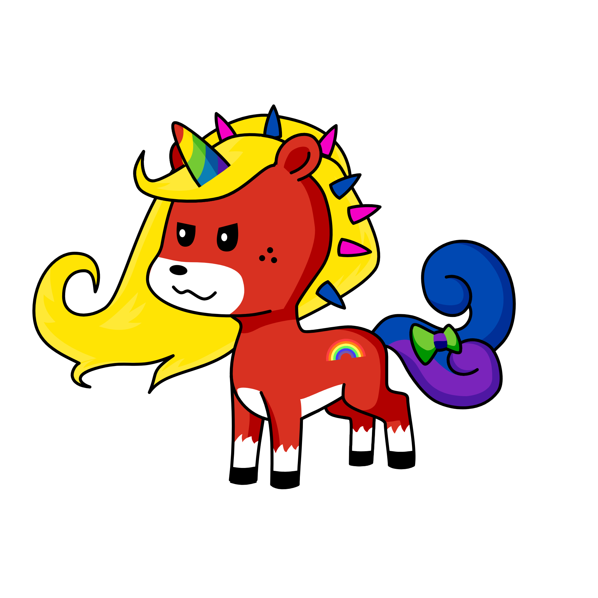 Buttcrack, the unicorn