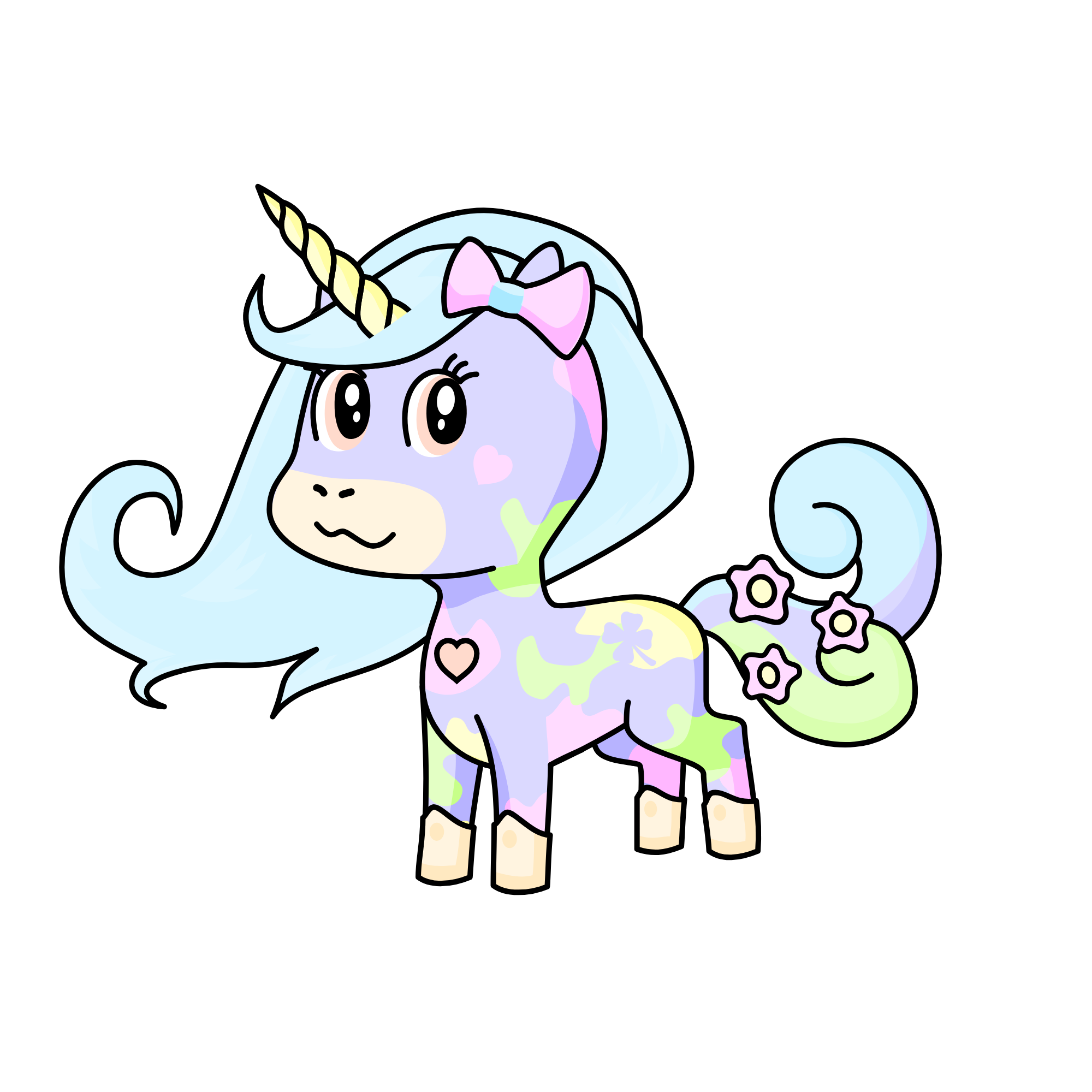 pastel pip, the unicorn