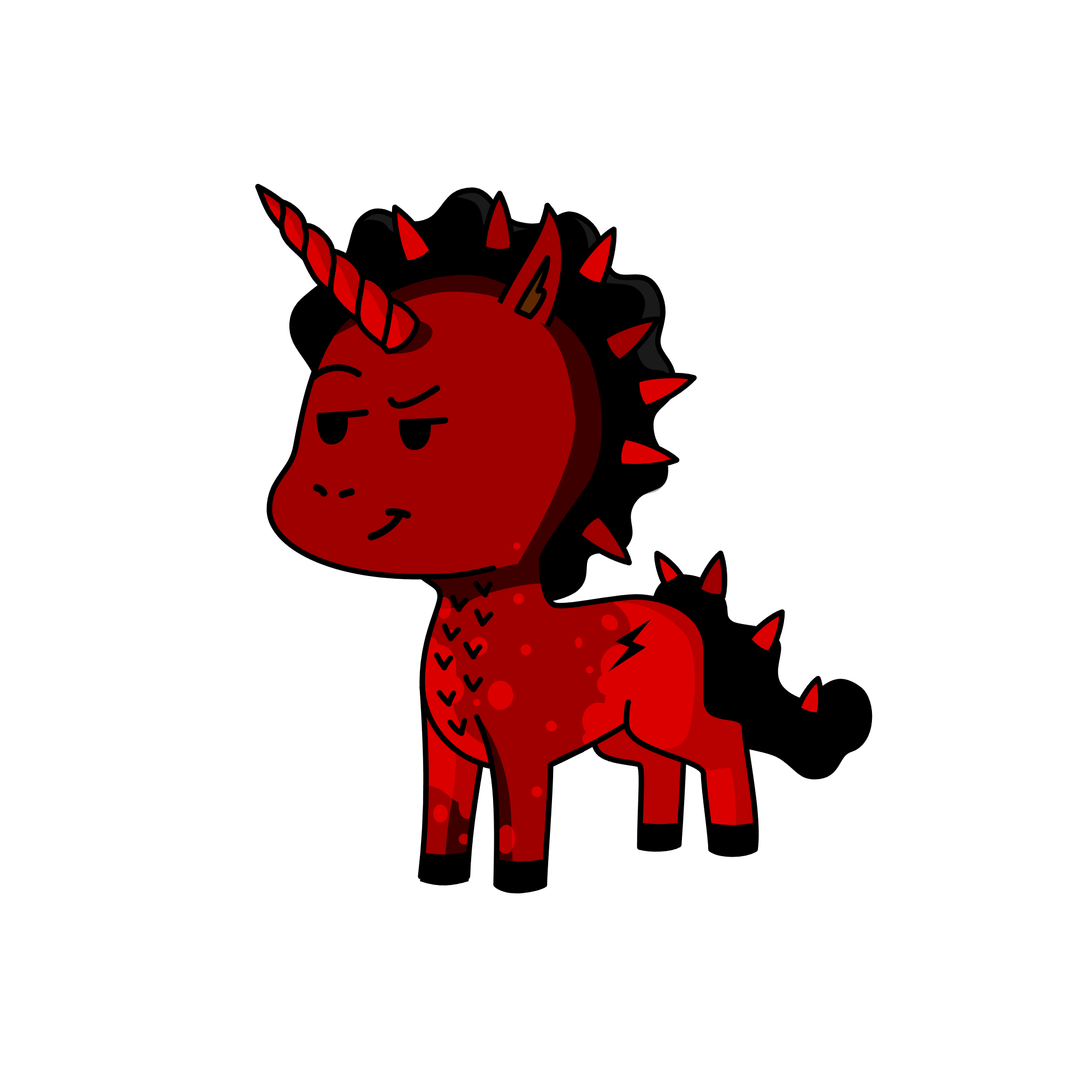 iseeredwhenimmad, the unicorn