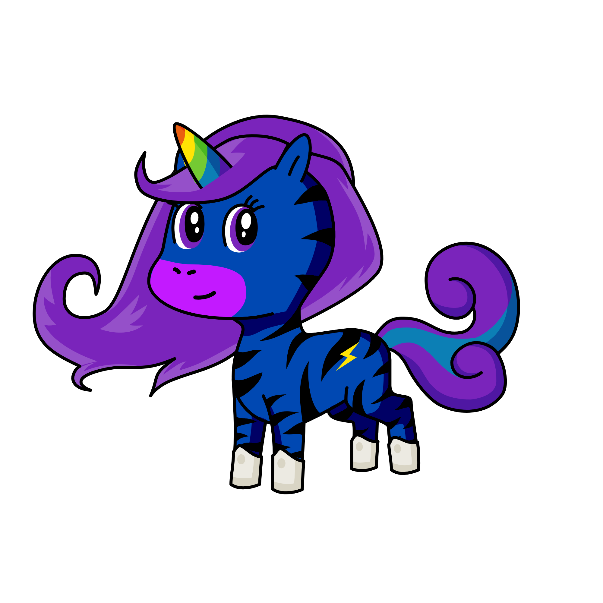 Princess Luna, the unicorn