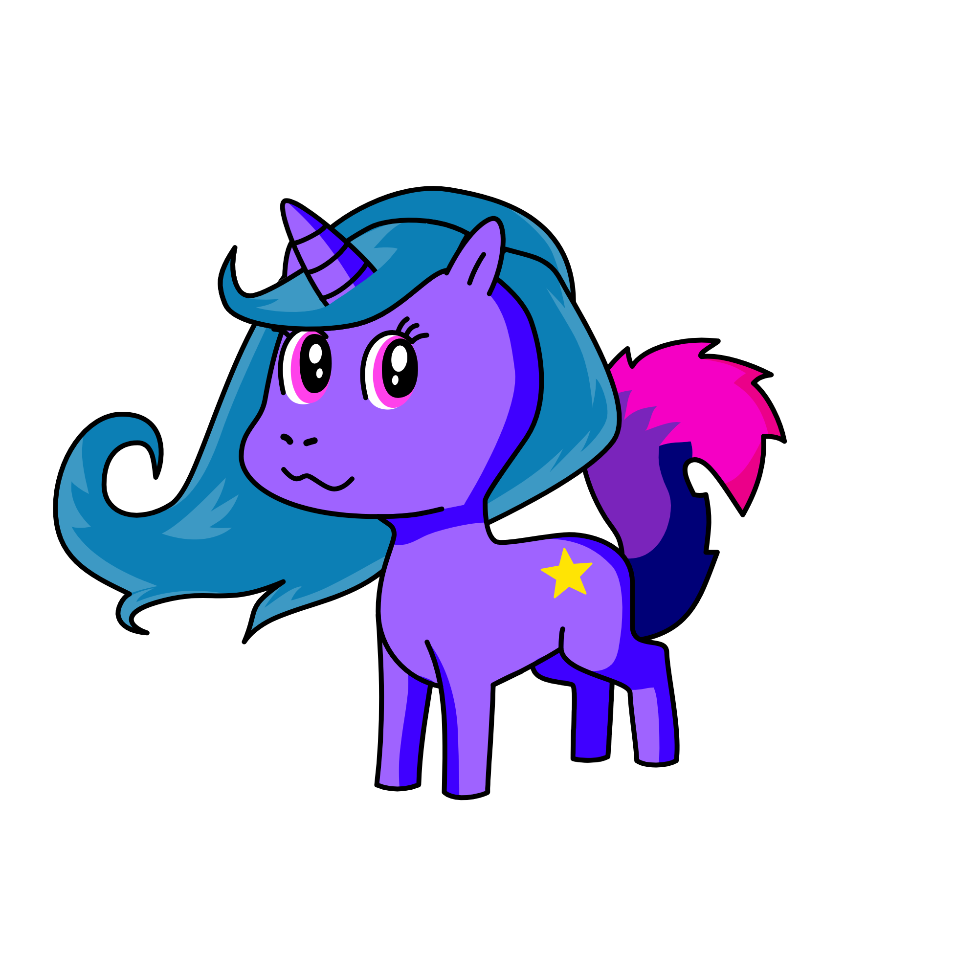 Twighlight sparkle, the unicorn